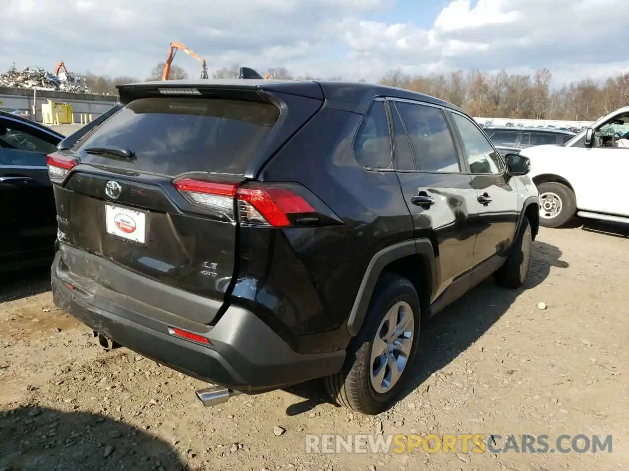 3 Photograph of a damaged car 2T3G1RFV0NC310270 TOYOTA RAV4 2022