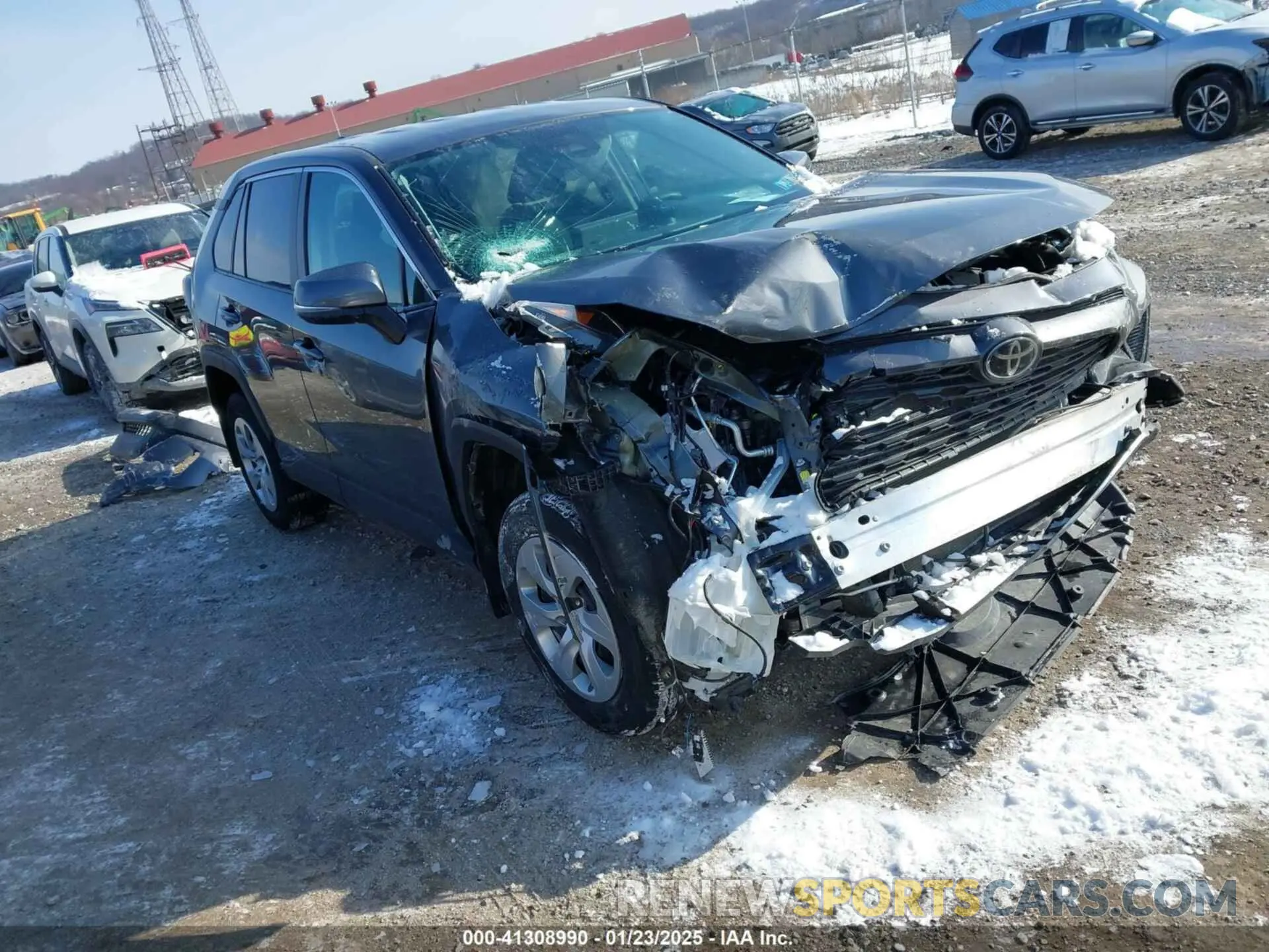 1 Photograph of a damaged car 2T3G1RFV0NW313846 TOYOTA RAV4 2022