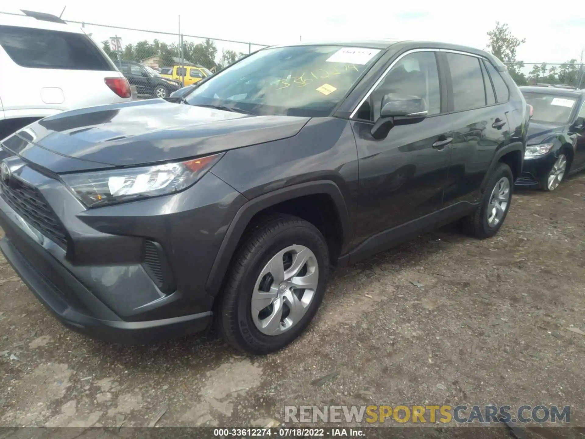 2 Photograph of a damaged car 2T3G1RFV1NC278039 TOYOTA RAV4 2022