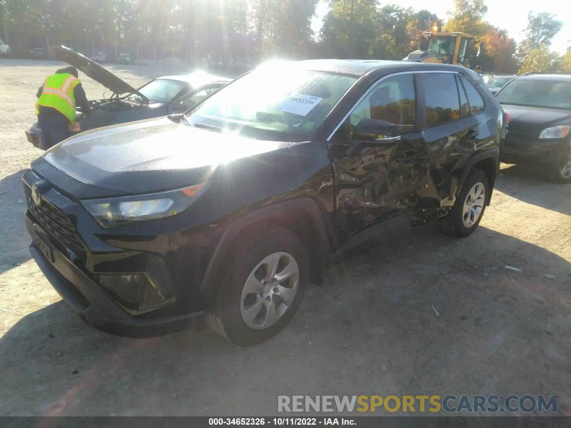 2 Photograph of a damaged car 2T3G1RFV1NC284505 TOYOTA RAV4 2022