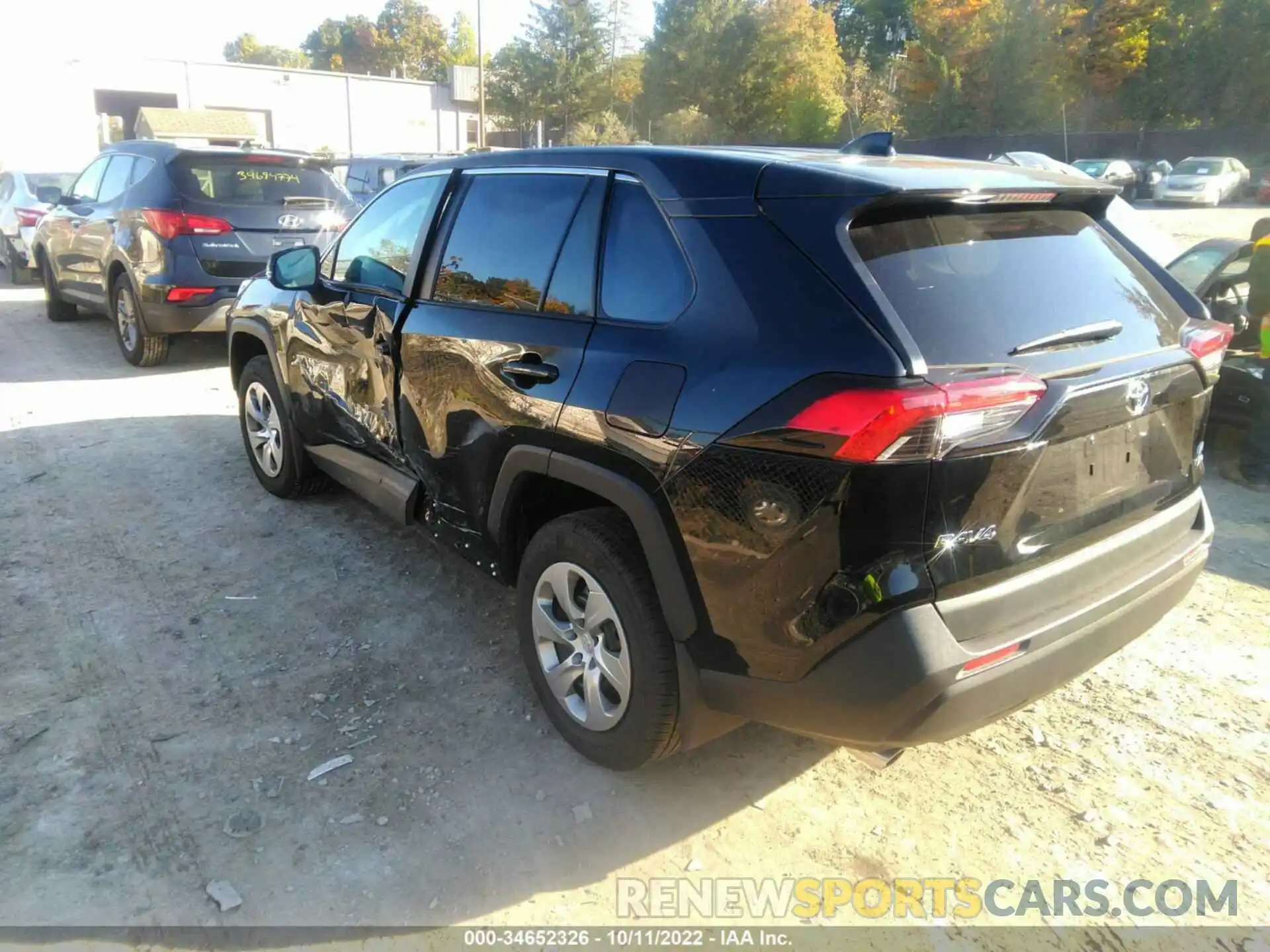 3 Photograph of a damaged car 2T3G1RFV1NC284505 TOYOTA RAV4 2022