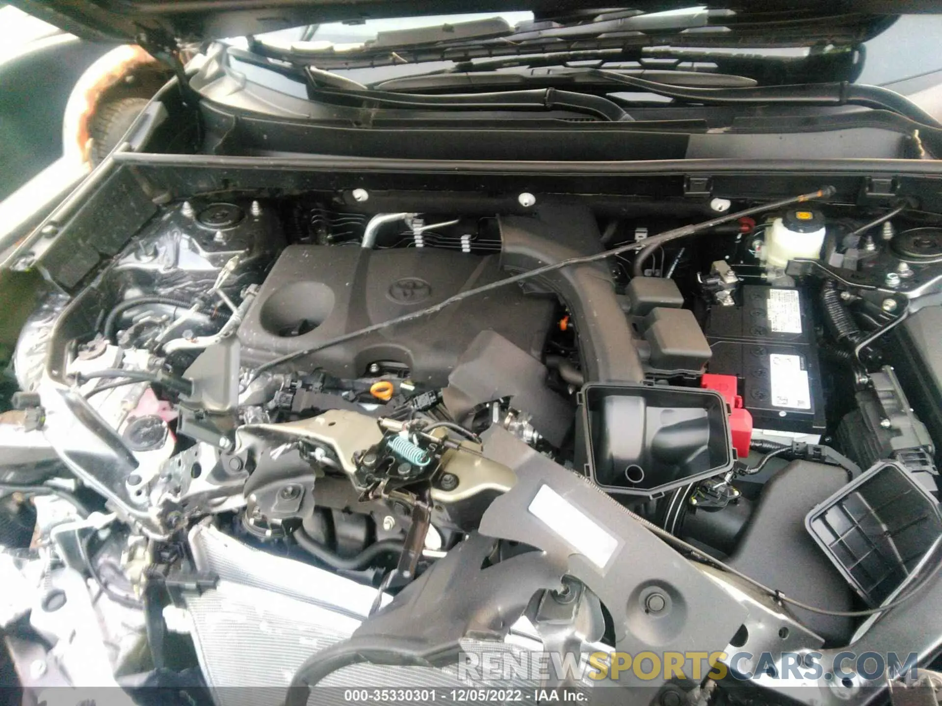 10 Photograph of a damaged car 2T3G1RFV1NC307801 TOYOTA RAV4 2022