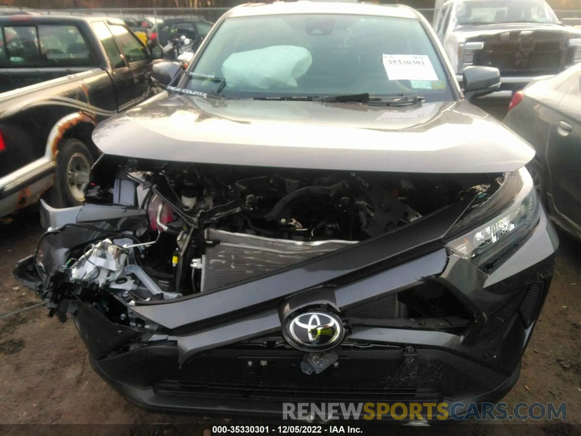 6 Photograph of a damaged car 2T3G1RFV1NC307801 TOYOTA RAV4 2022