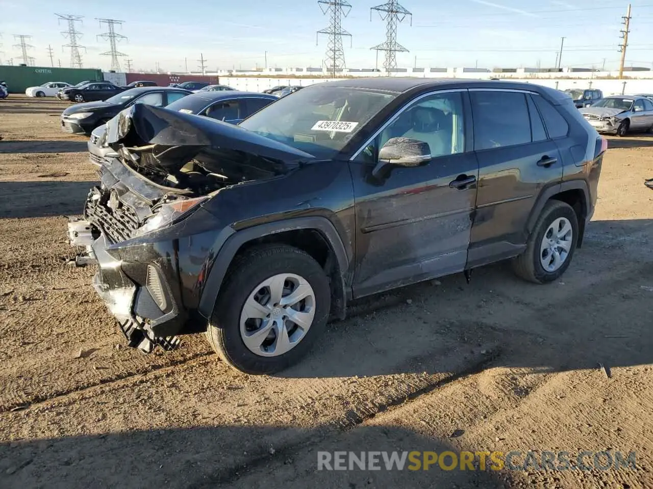 1 Photograph of a damaged car 2T3G1RFV2NC294167 TOYOTA RAV4 2022