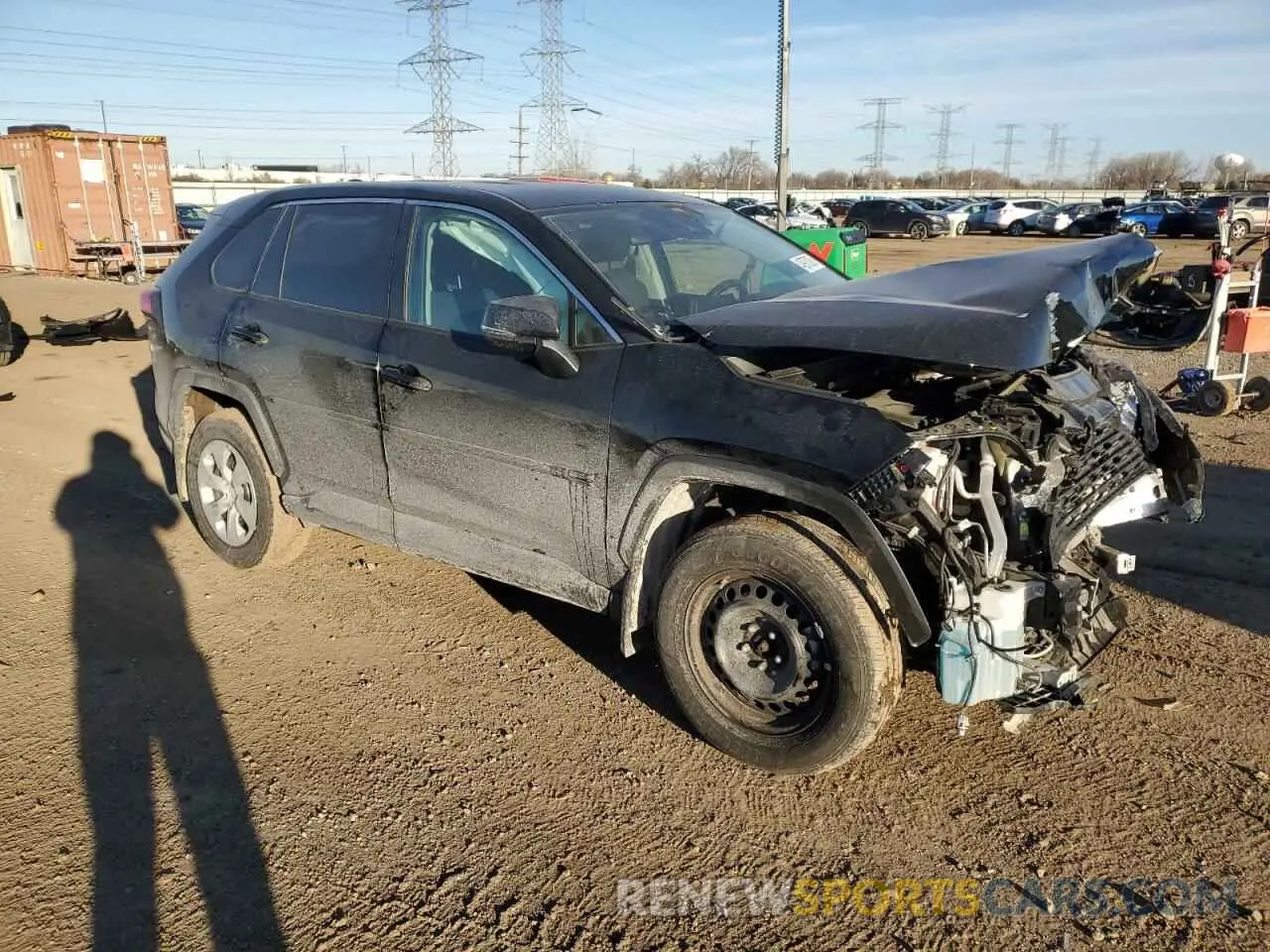 4 Photograph of a damaged car 2T3G1RFV2NC294167 TOYOTA RAV4 2022