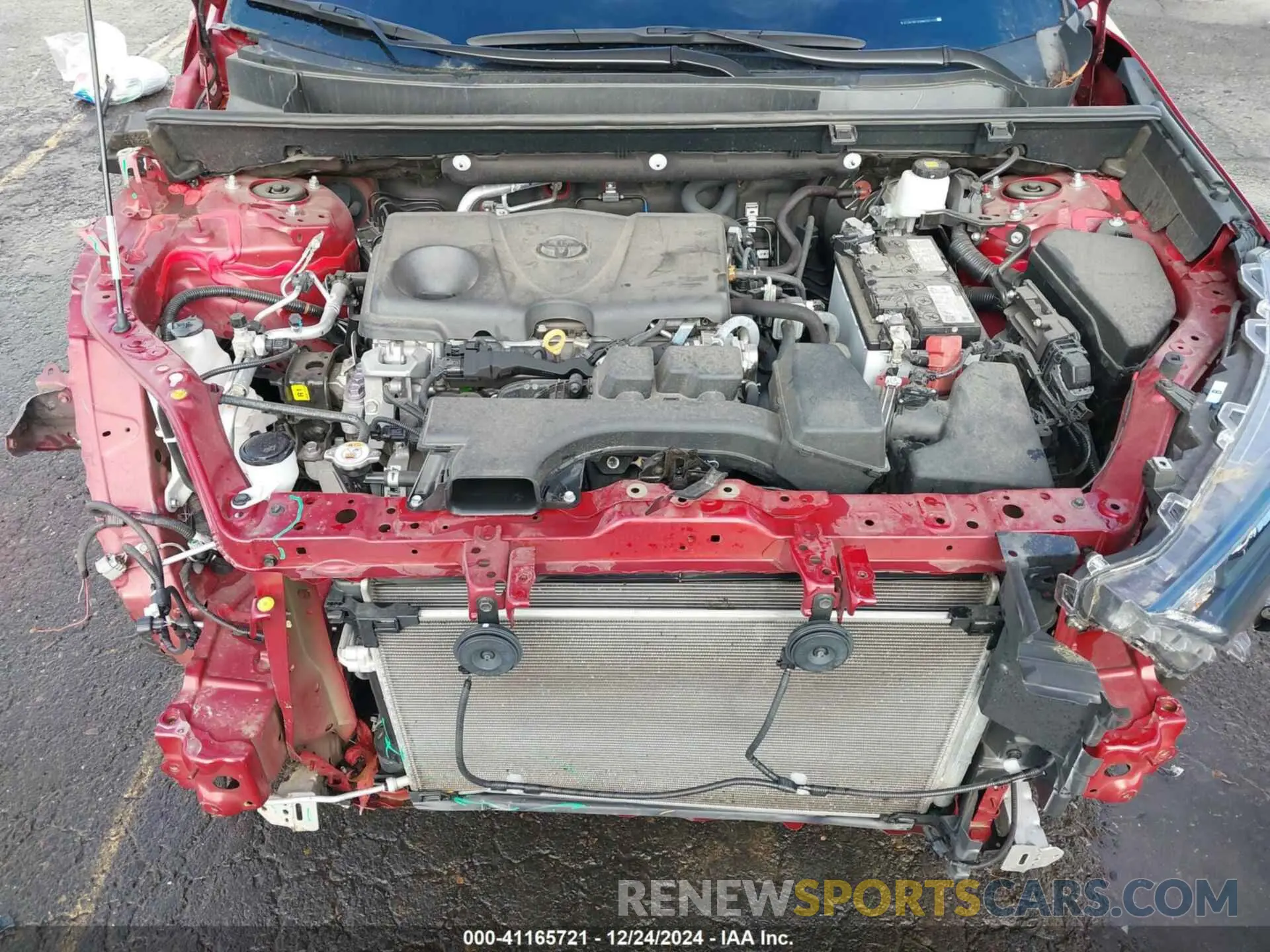 10 Photograph of a damaged car 2T3G1RFV2NW252113 TOYOTA RAV4 2022