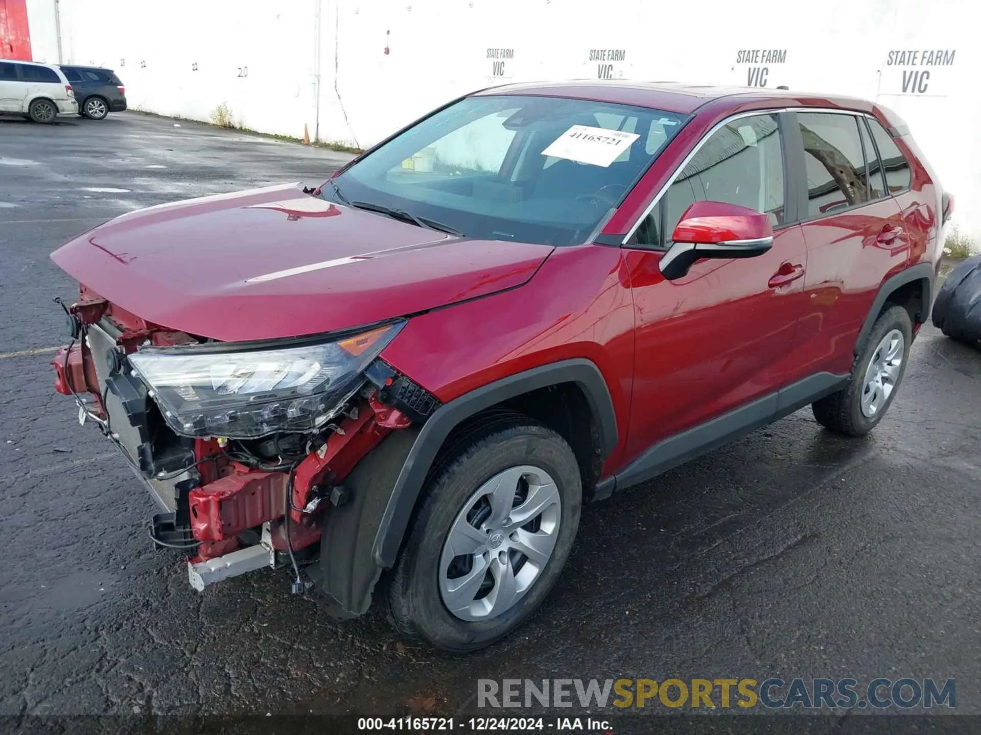 2 Photograph of a damaged car 2T3G1RFV2NW252113 TOYOTA RAV4 2022