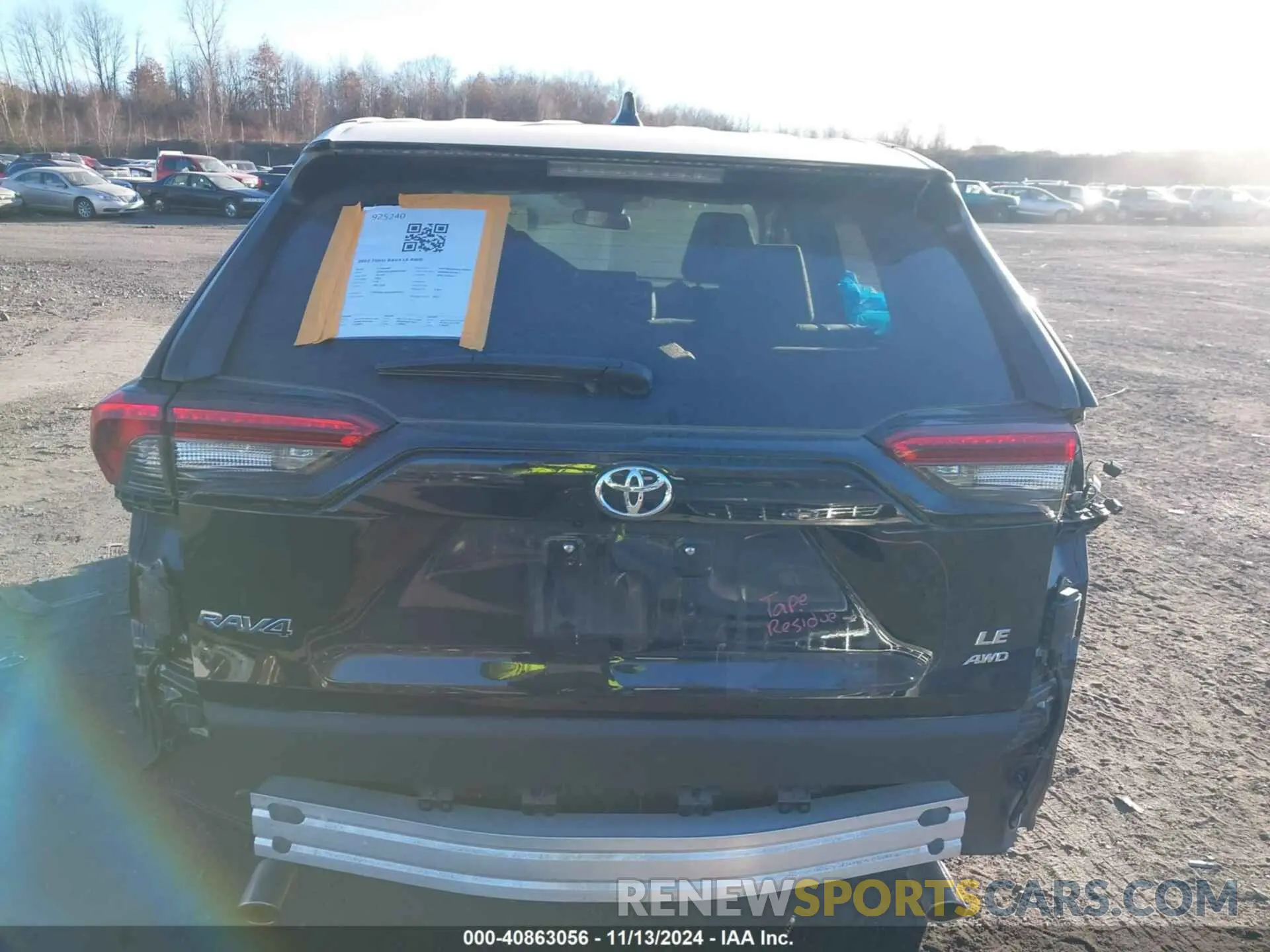 16 Photograph of a damaged car 2T3G1RFV3NW281250 TOYOTA RAV4 2022