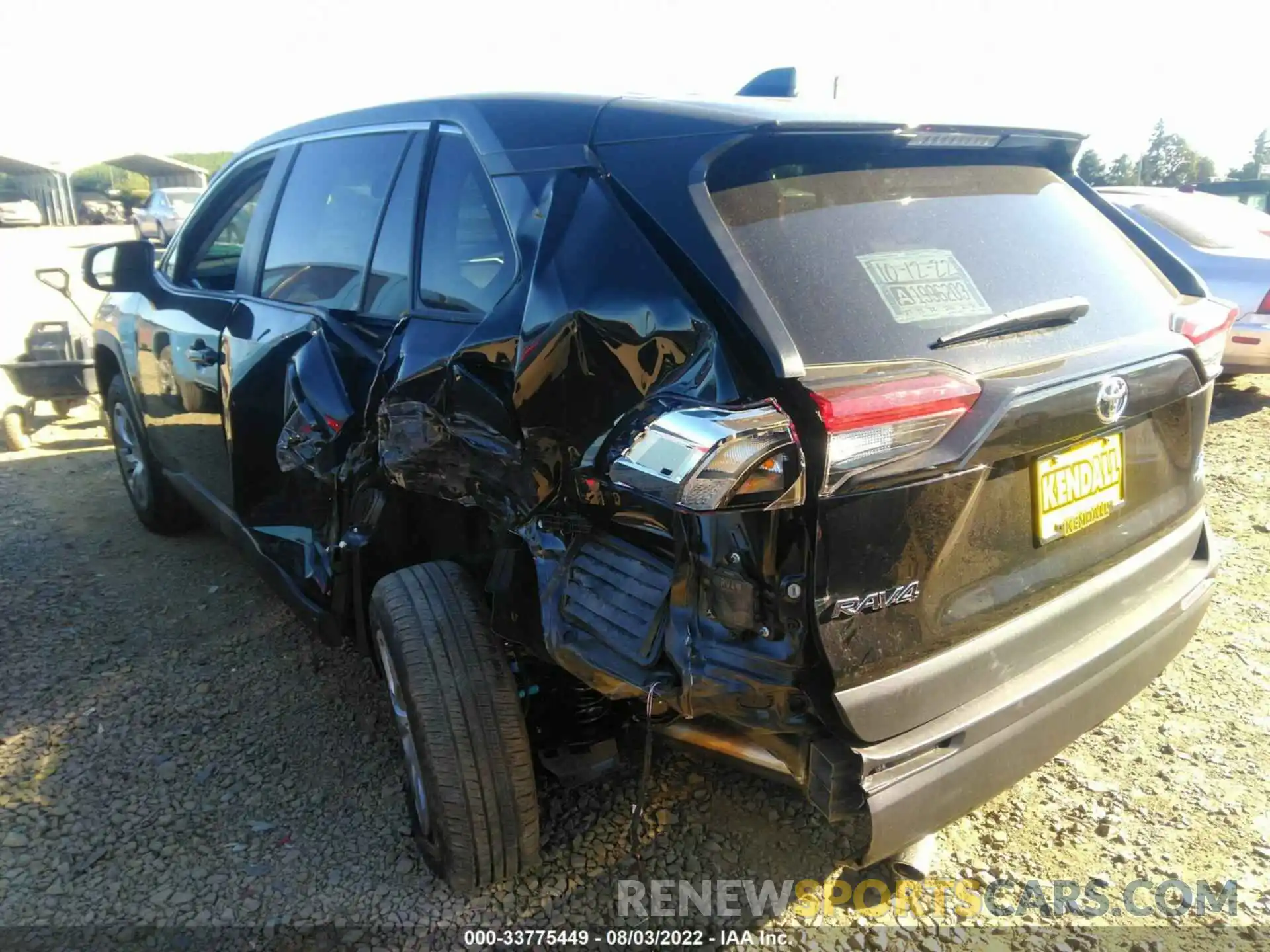 3 Photograph of a damaged car 2T3G1RFV4NC293845 TOYOTA RAV4 2022