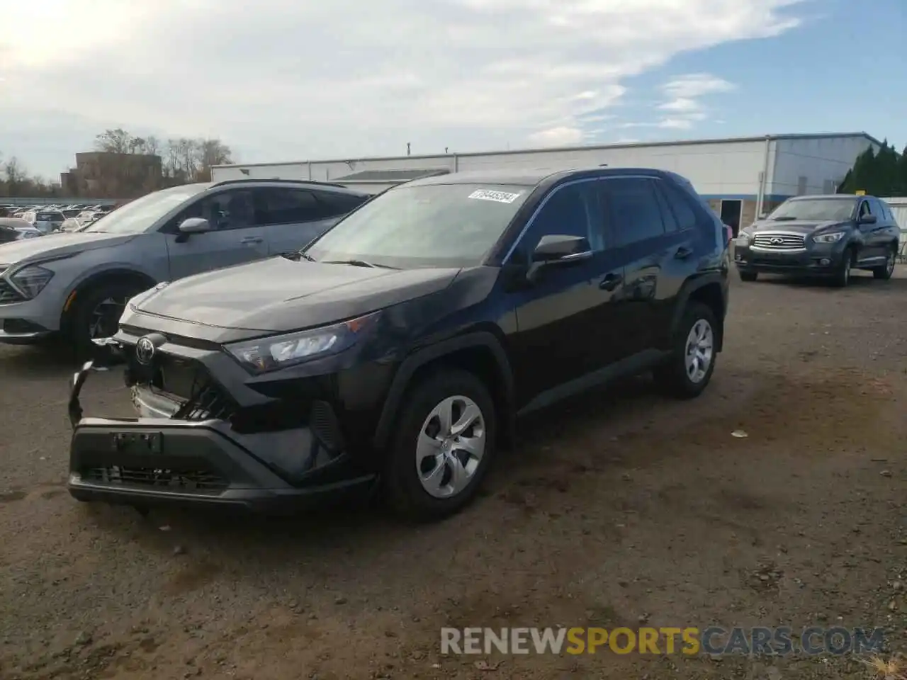 1 Photograph of a damaged car 2T3G1RFV5NC282675 TOYOTA RAV4 2022