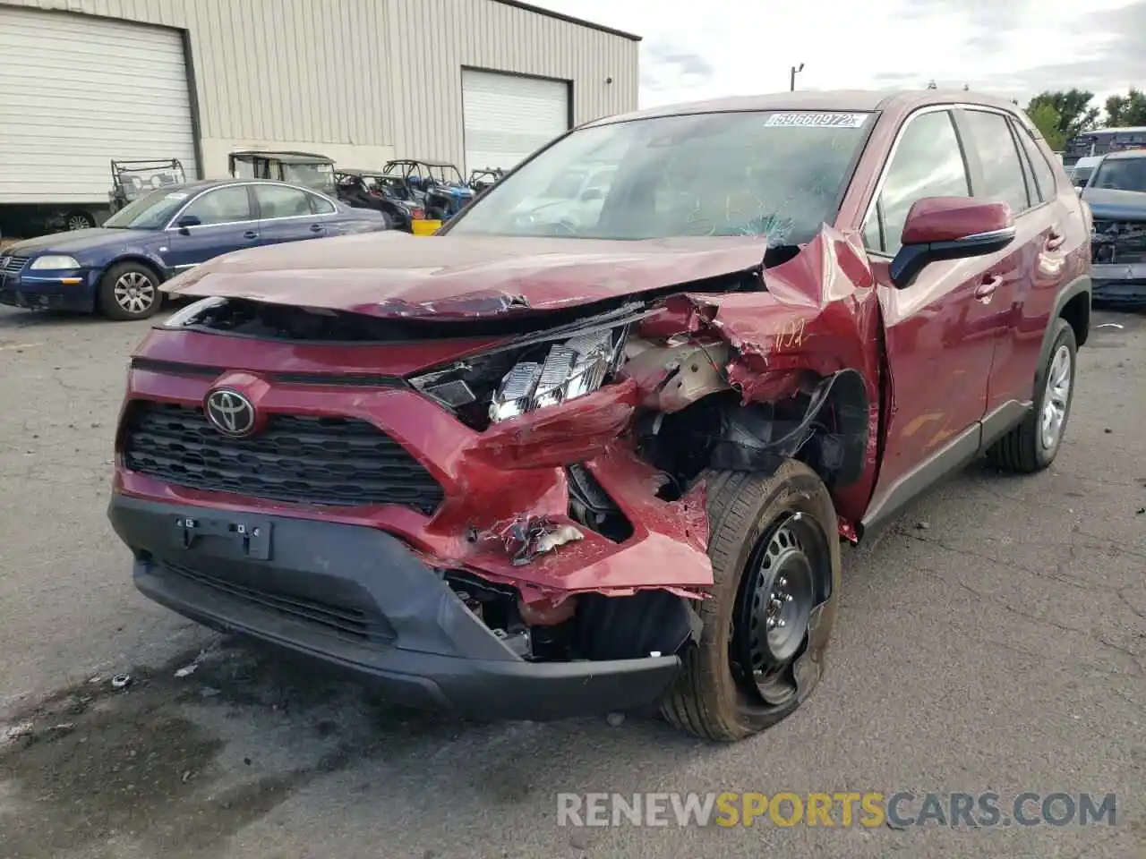 9 Photograph of a damaged car 2T3G1RFV5NW283940 TOYOTA RAV4 2022