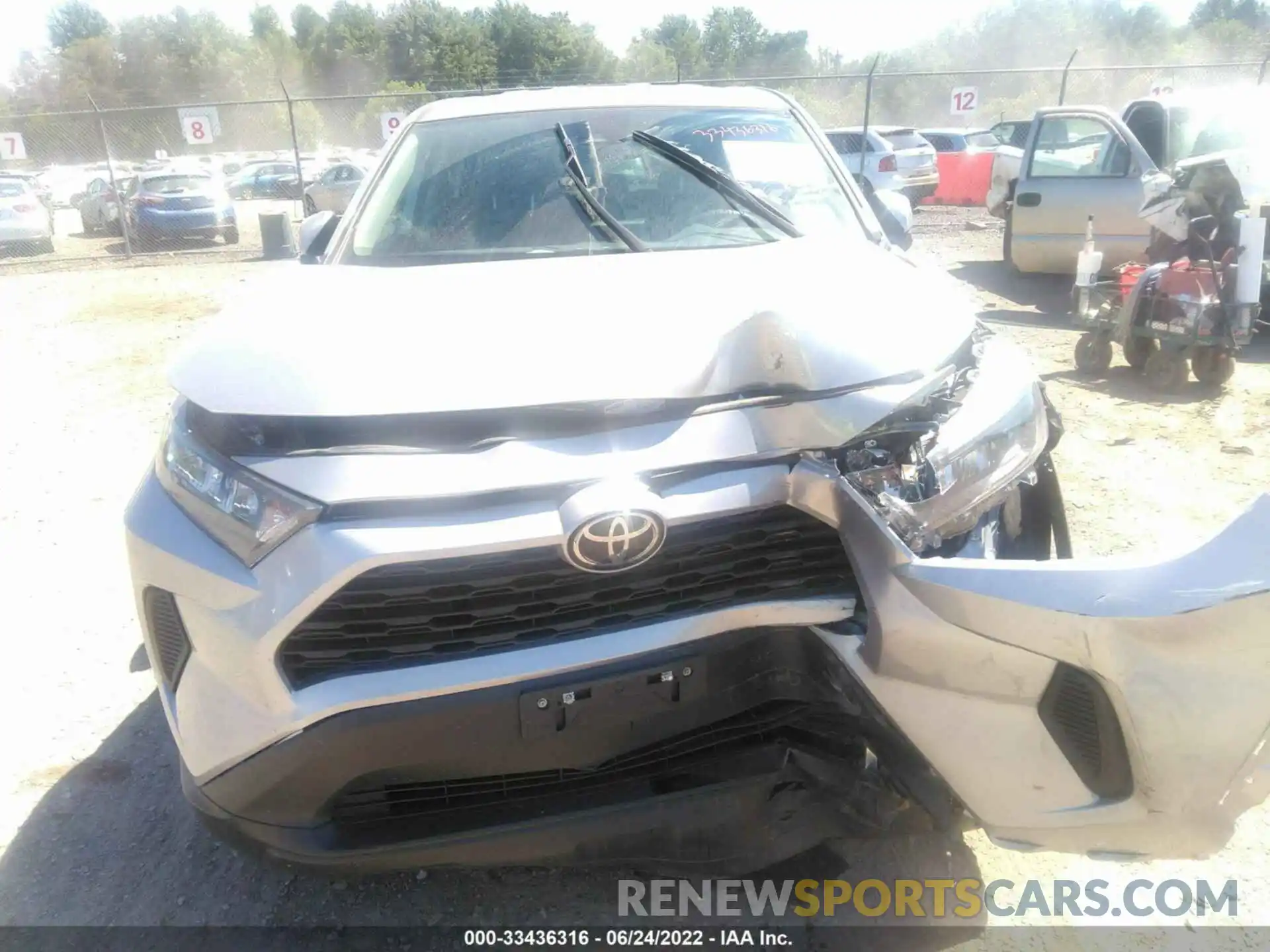 6 Photograph of a damaged car 2T3G1RFV7NC274173 TOYOTA RAV4 2022