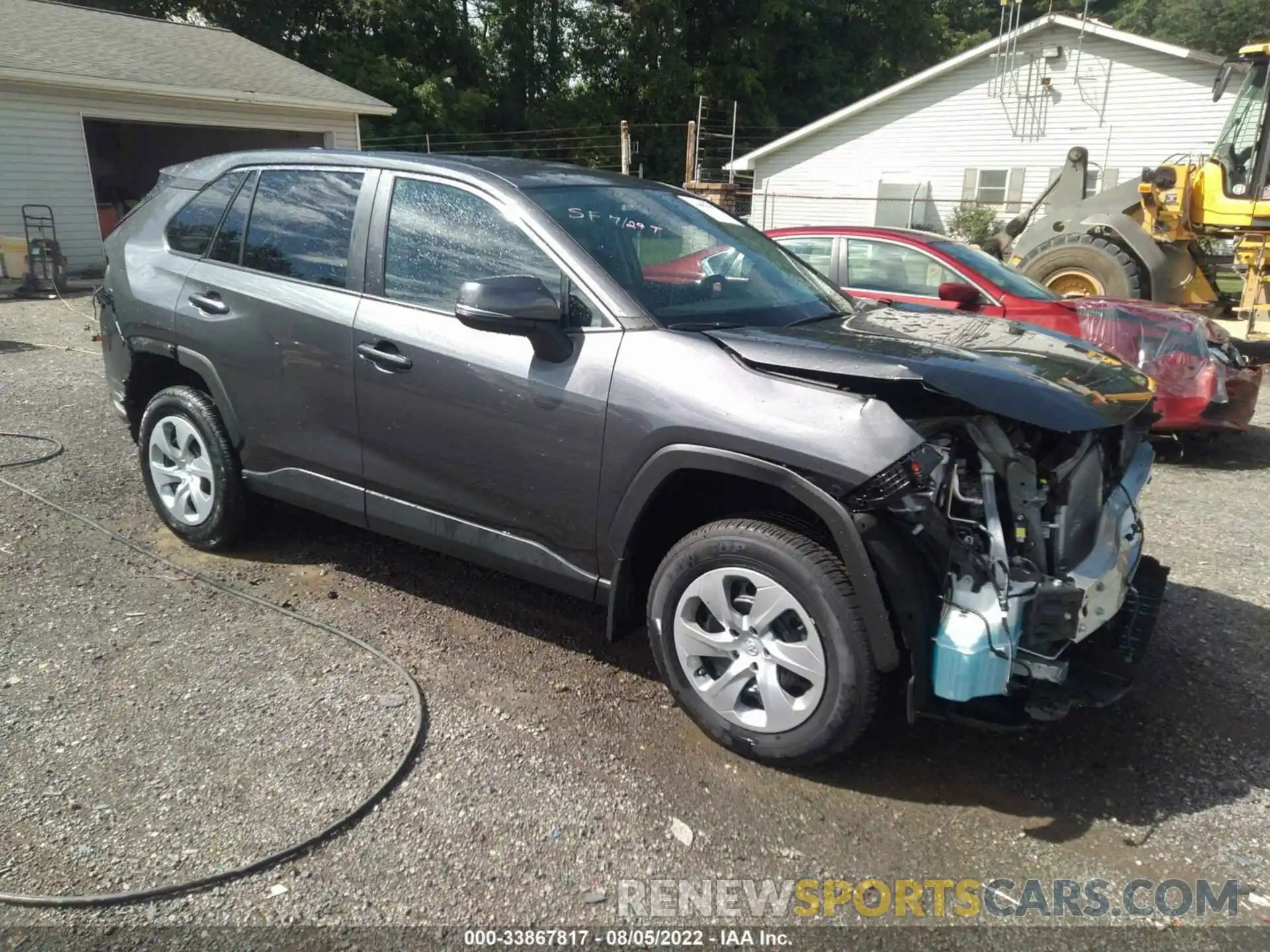 1 Photograph of a damaged car 2T3G1RFV7NC275730 TOYOTA RAV4 2022