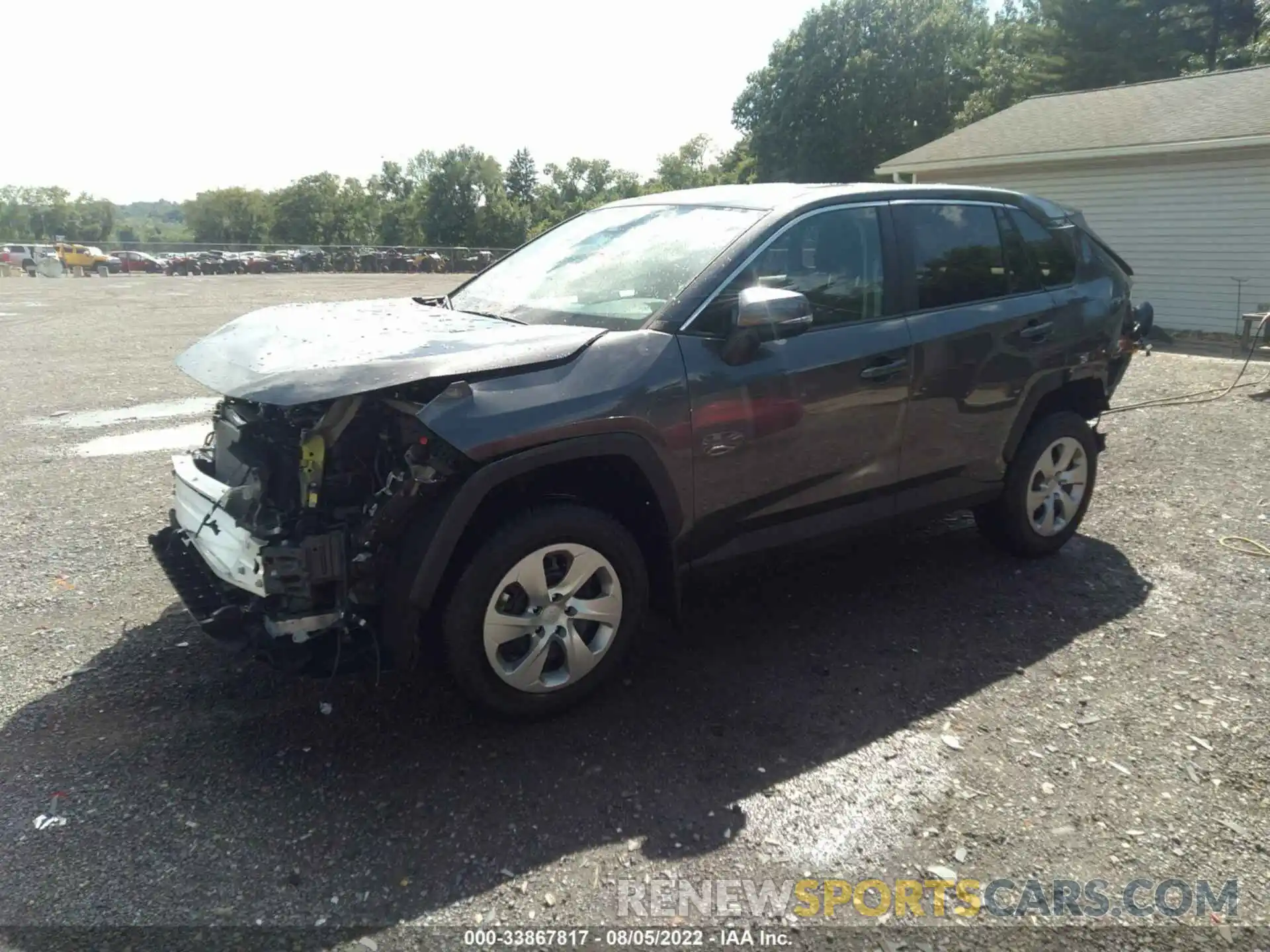 2 Photograph of a damaged car 2T3G1RFV7NC275730 TOYOTA RAV4 2022