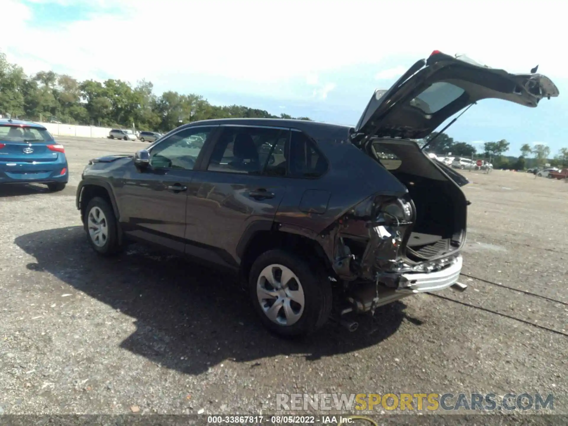 3 Photograph of a damaged car 2T3G1RFV7NC275730 TOYOTA RAV4 2022