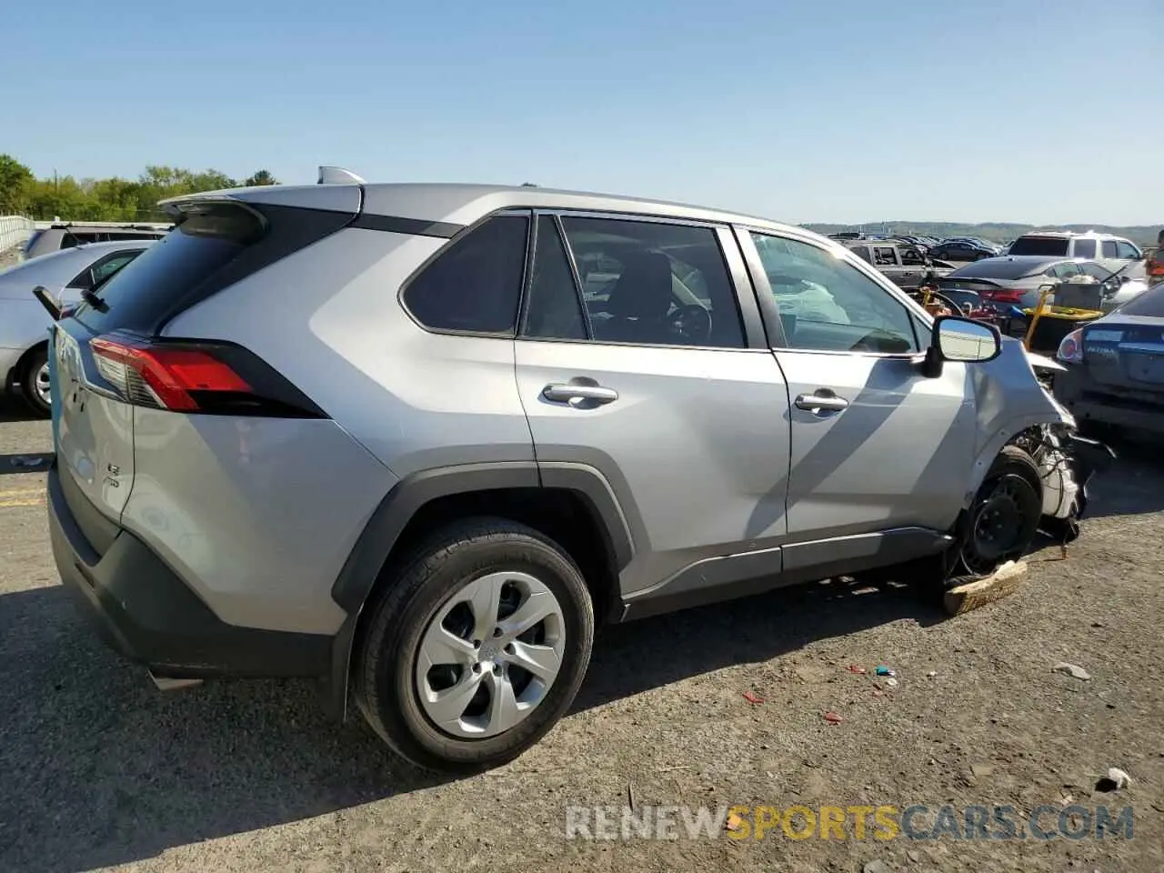 3 Photograph of a damaged car 2T3G1RFV7NW292493 TOYOTA RAV4 2022