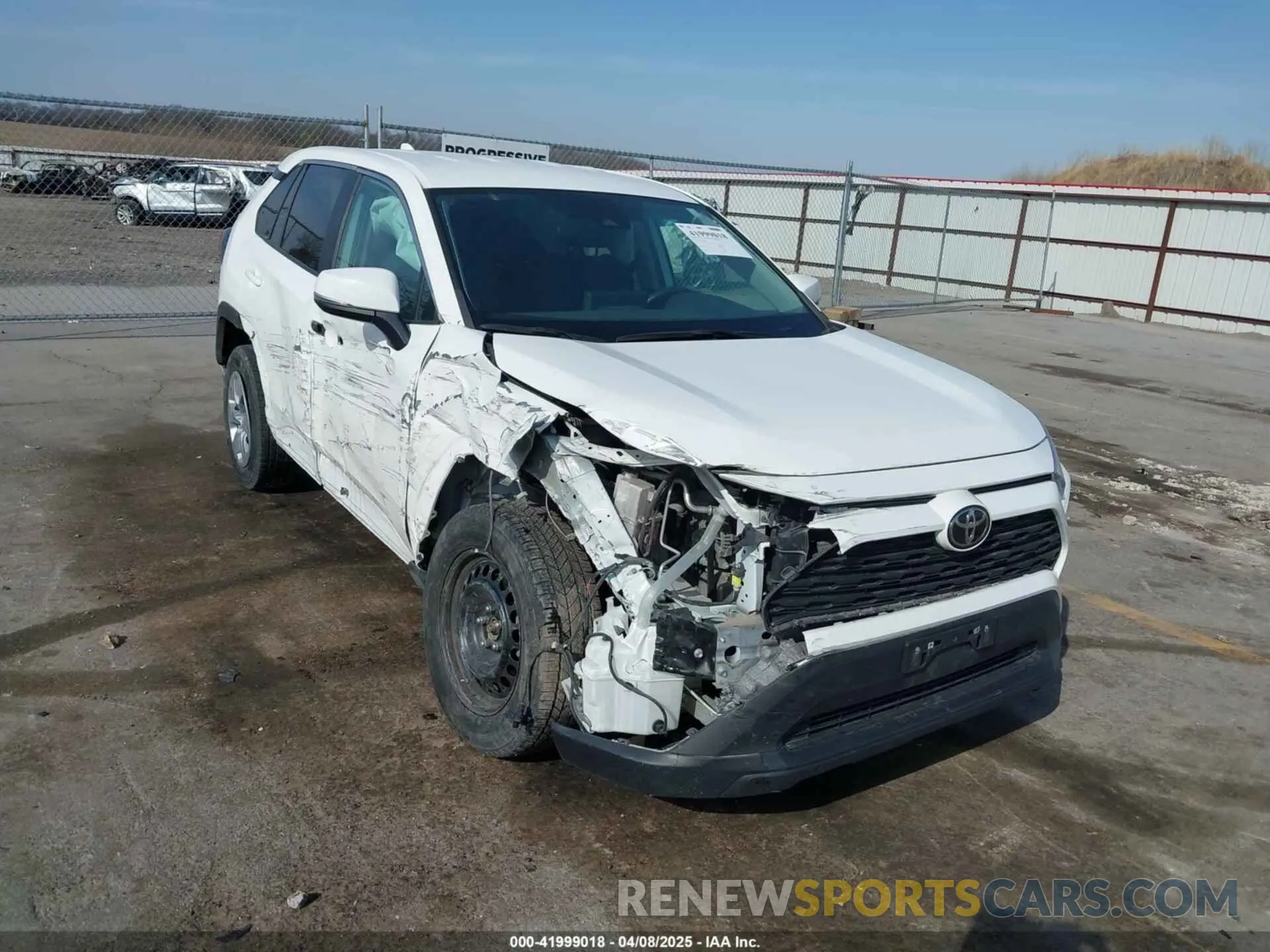 6 Photograph of a damaged car 2T3G1RFV8NC257124 TOYOTA RAV4 2022