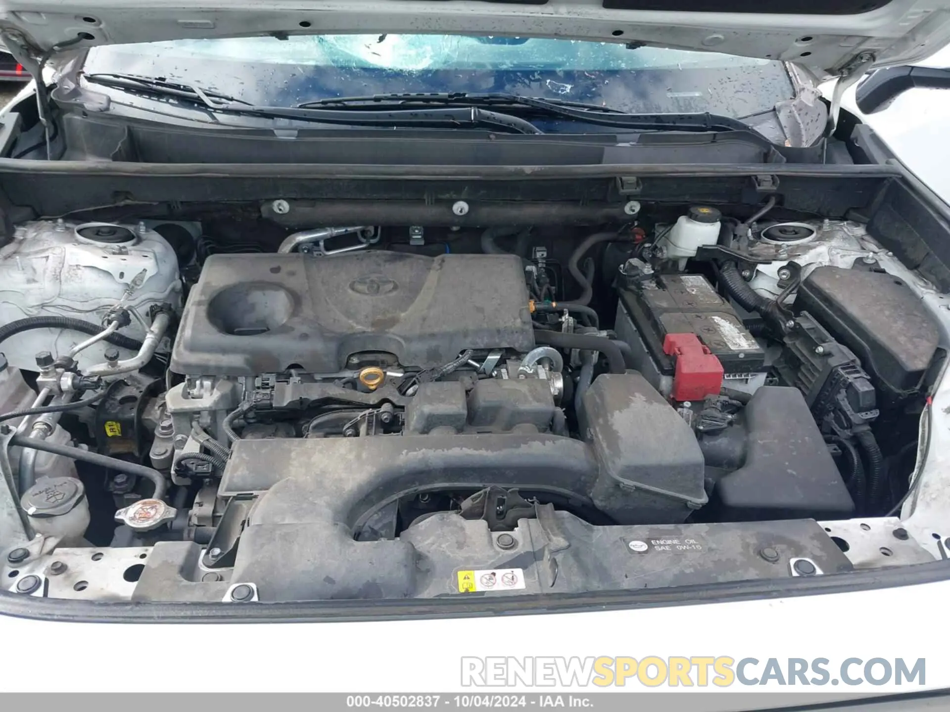 10 Photograph of a damaged car 2T3G1RFV8NC273632 TOYOTA RAV4 2022