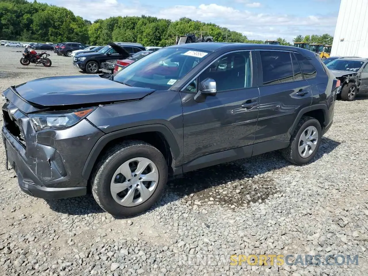 1 Photograph of a damaged car 2T3G1RFV8NC321985 TOYOTA RAV4 2022