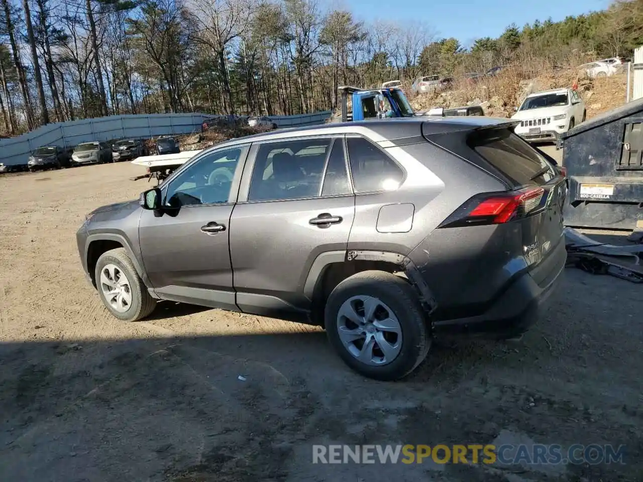 2 Photograph of a damaged car 2T3G1RFV9NC285899 TOYOTA RAV4 2022