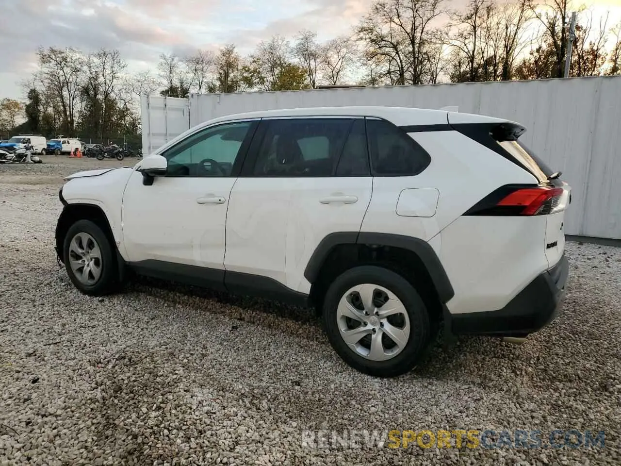 2 Photograph of a damaged car 2T3G1RFV9NW296514 TOYOTA RAV4 2022