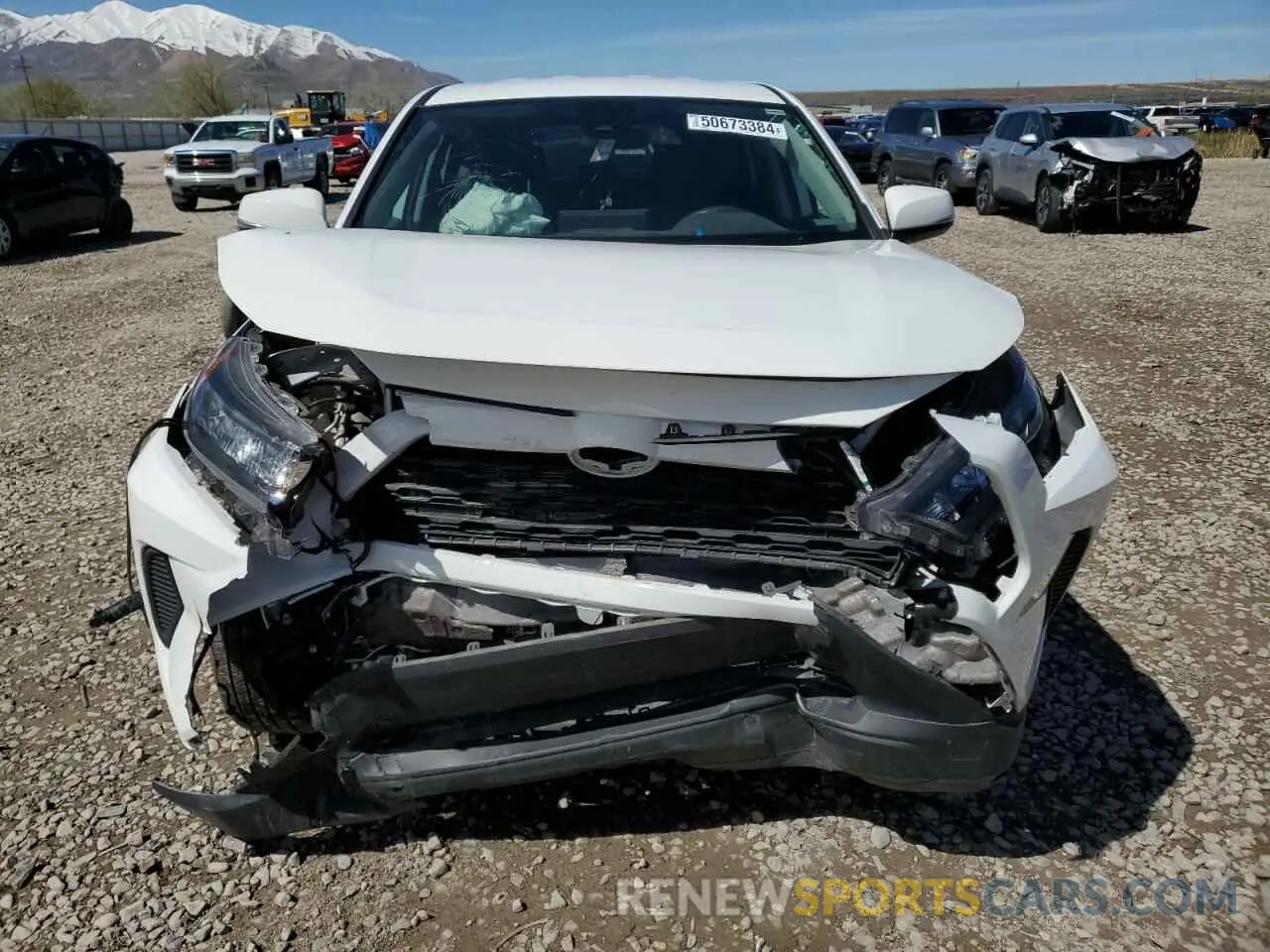 5 Photograph of a damaged car 2T3G1RFVXNC266715 TOYOTA RAV4 2022