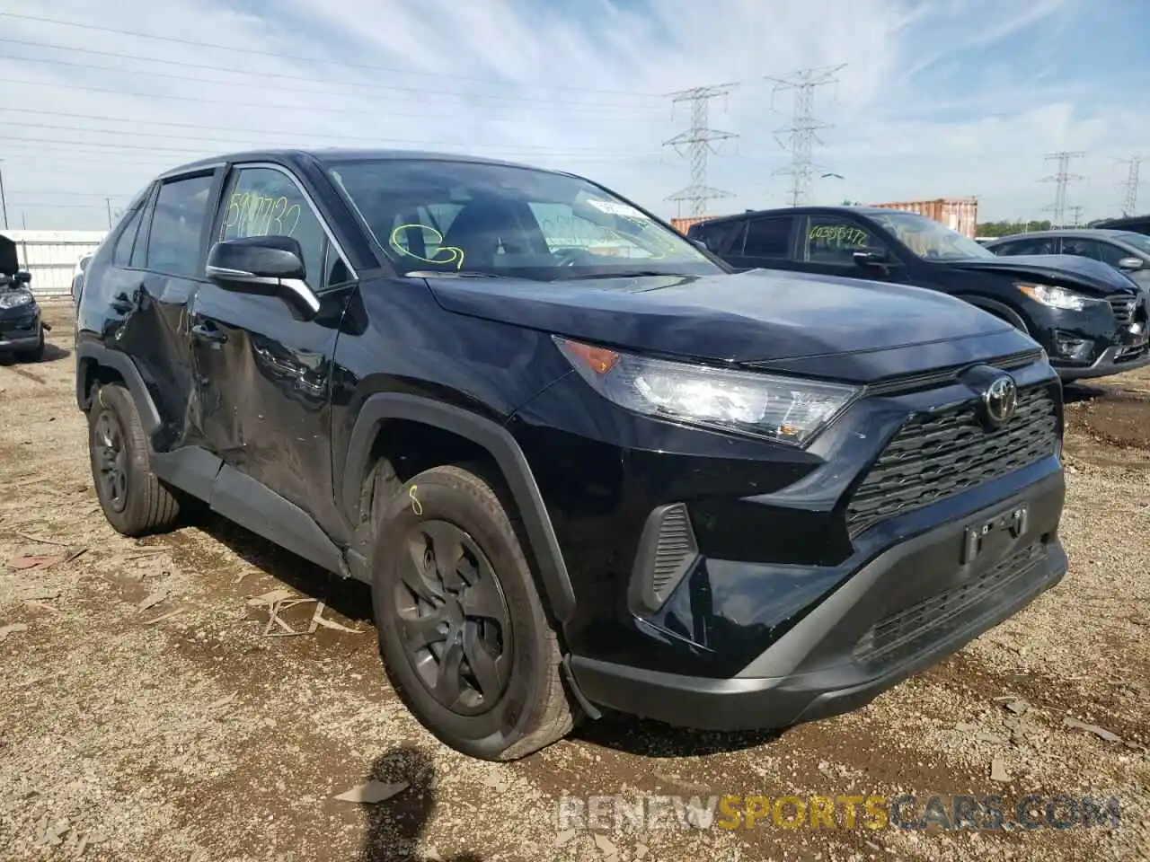 1 Photograph of a damaged car 2T3G1RFVXNW275476 TOYOTA RAV4 2022