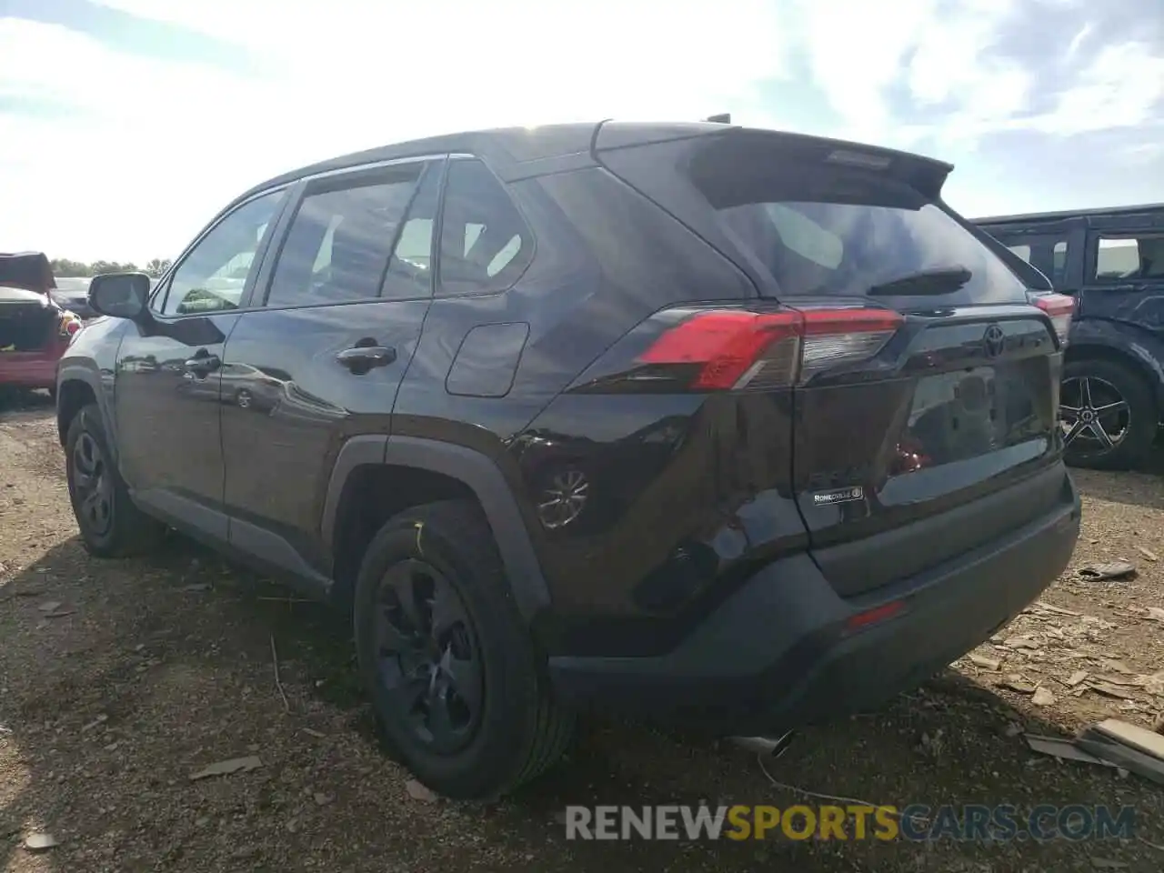 3 Photograph of a damaged car 2T3G1RFVXNW275476 TOYOTA RAV4 2022