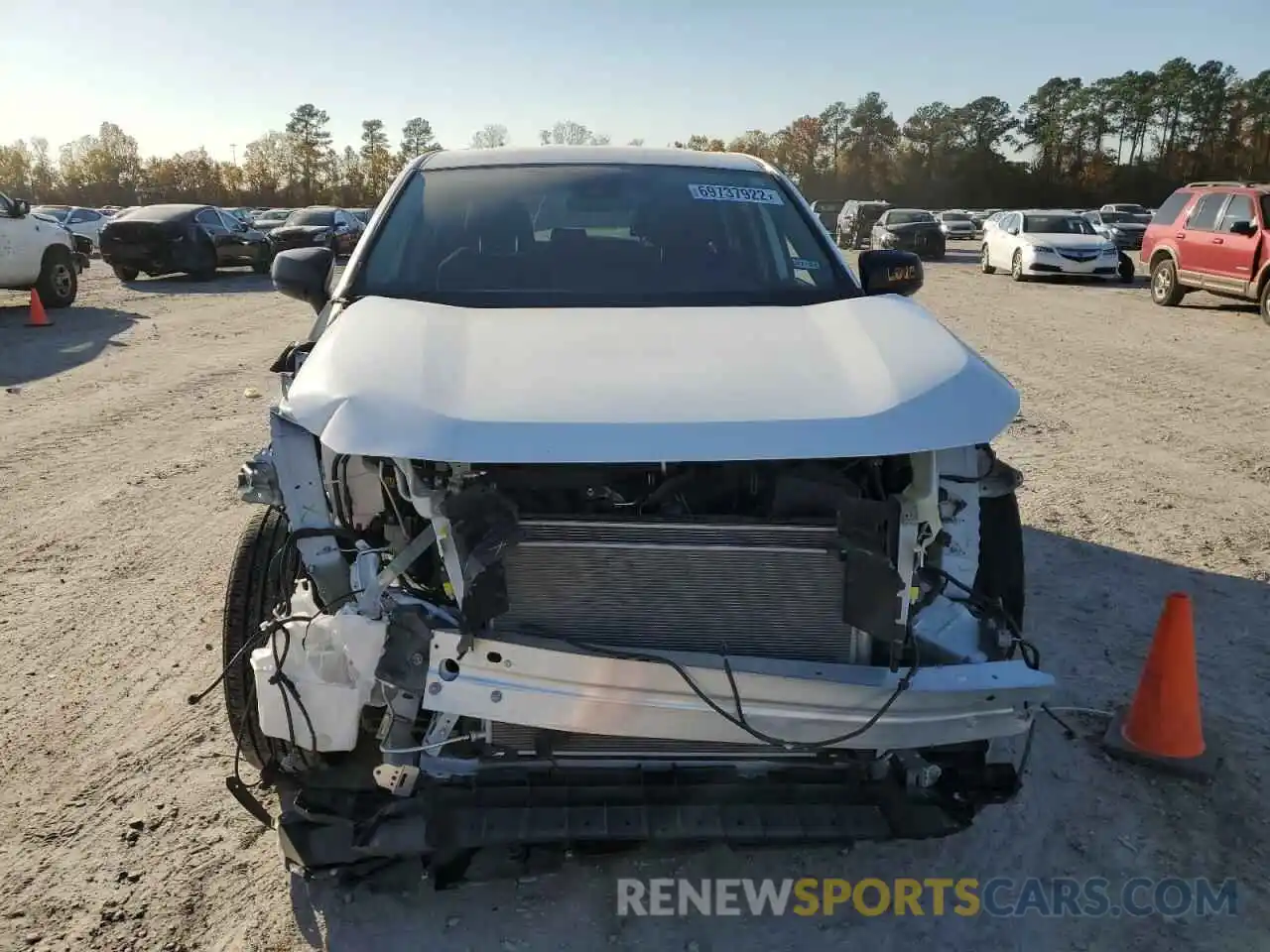 5 Photograph of a damaged car 2T3H1RFV0NC200095 TOYOTA RAV4 2022