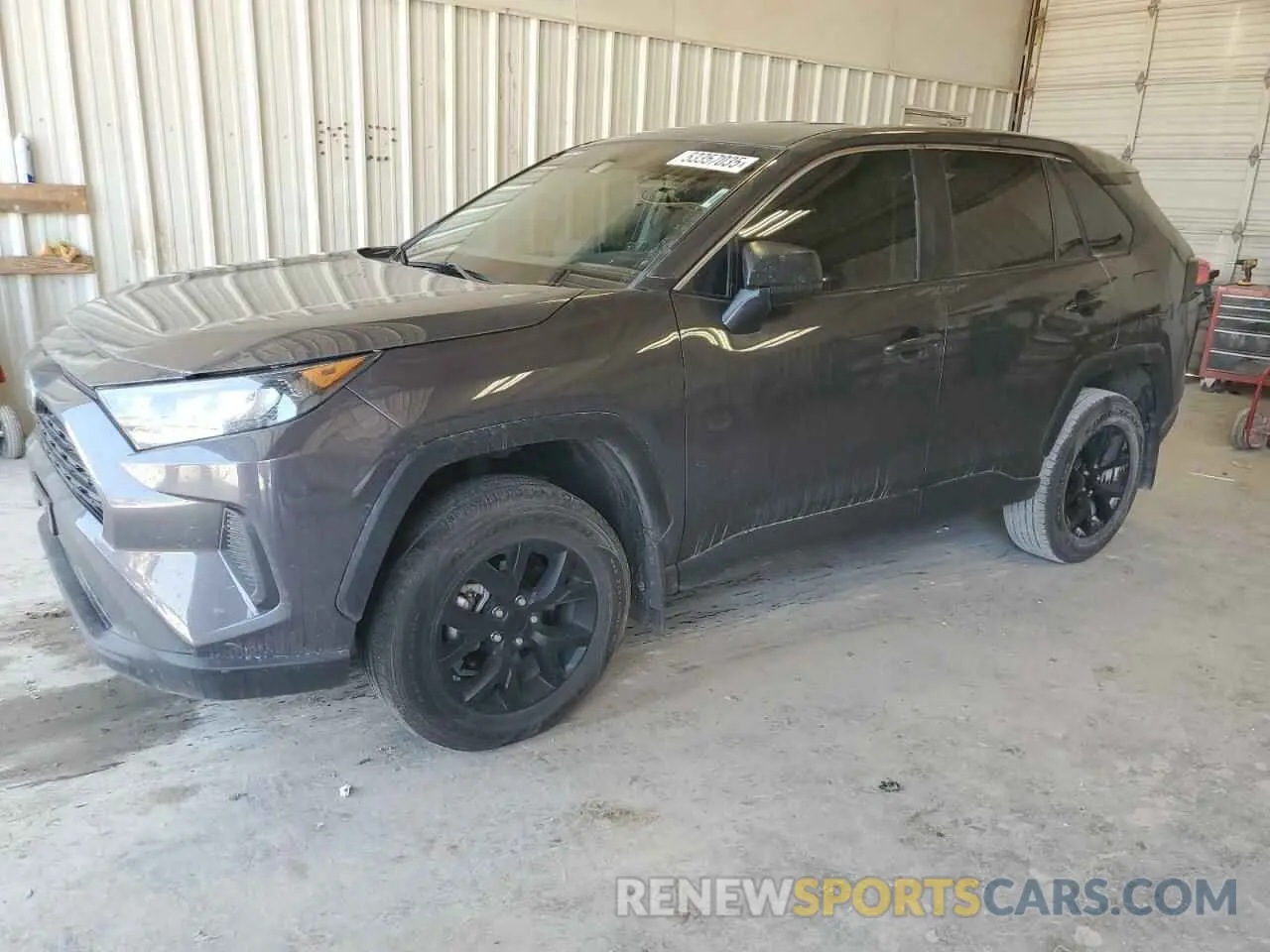 1 Photograph of a damaged car 2T3H1RFV0NW212259 TOYOTA RAV4 2022