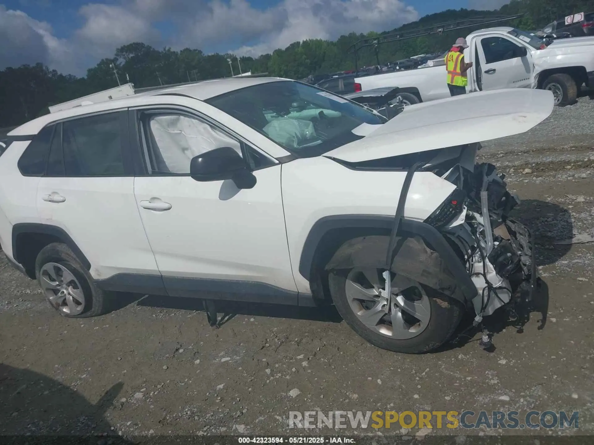 12 Photograph of a damaged car 2T3H1RFV1NC182285 TOYOTA RAV4 2022
