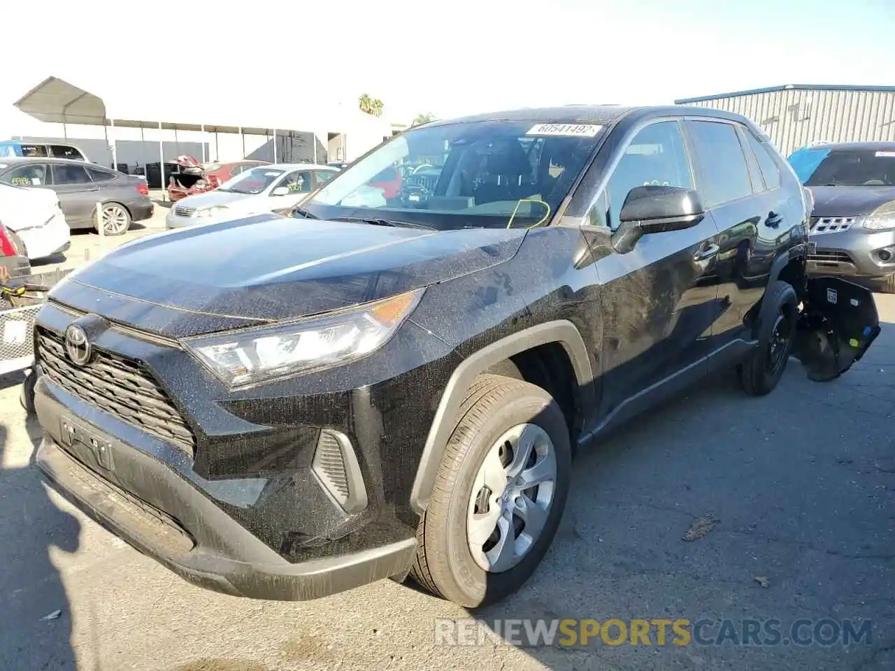 2 Photograph of a damaged car 2T3H1RFV1NC197725 TOYOTA RAV4 2022