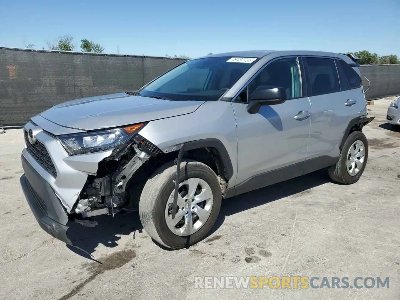 1 Photograph of a damaged car 2T3H1RFV1NW187419 TOYOTA RAV4 2022