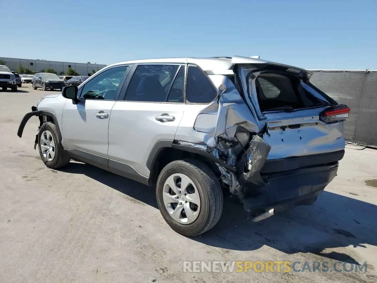 2 Photograph of a damaged car 2T3H1RFV1NW187419 TOYOTA RAV4 2022