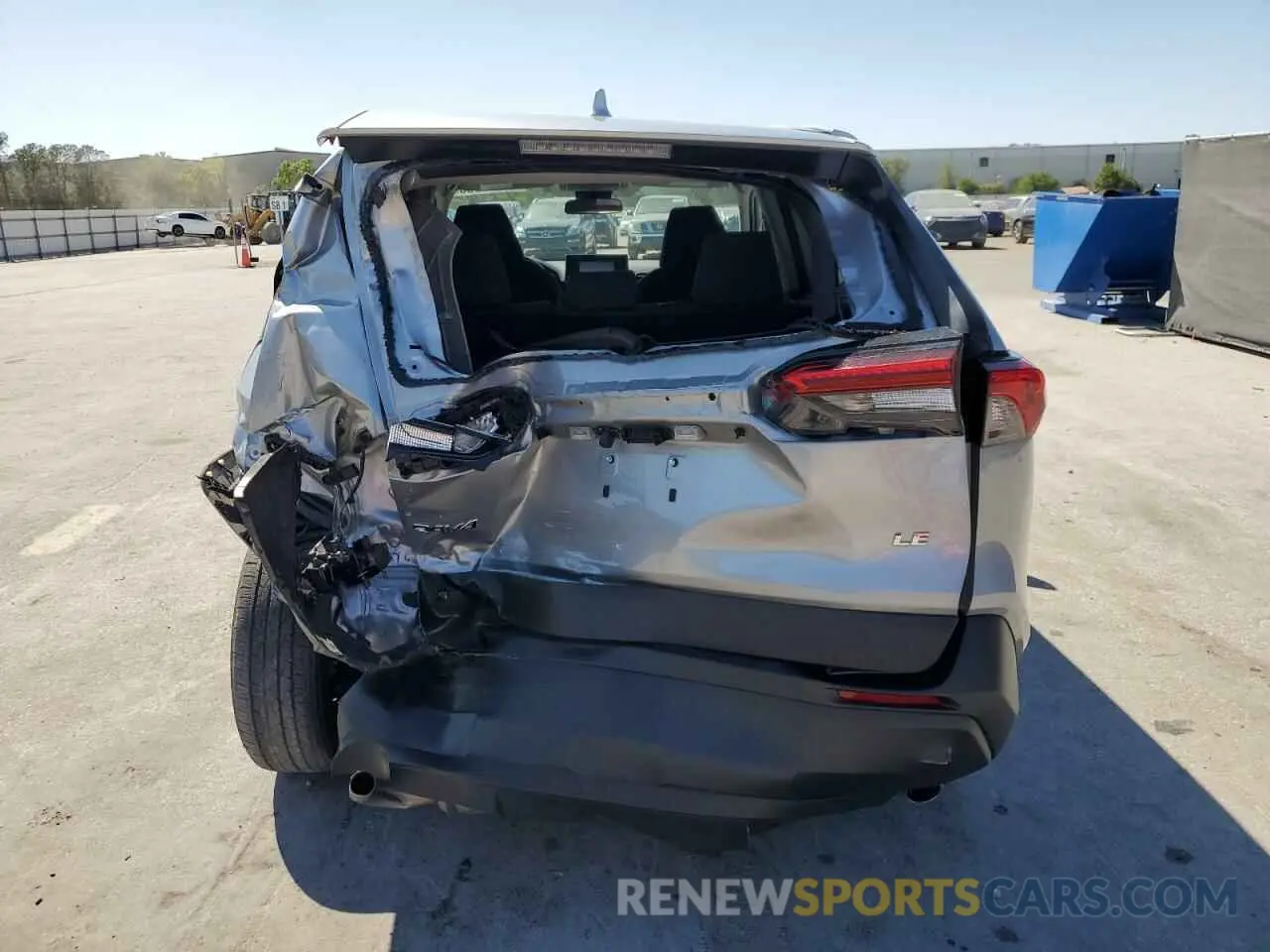 6 Photograph of a damaged car 2T3H1RFV1NW187419 TOYOTA RAV4 2022
