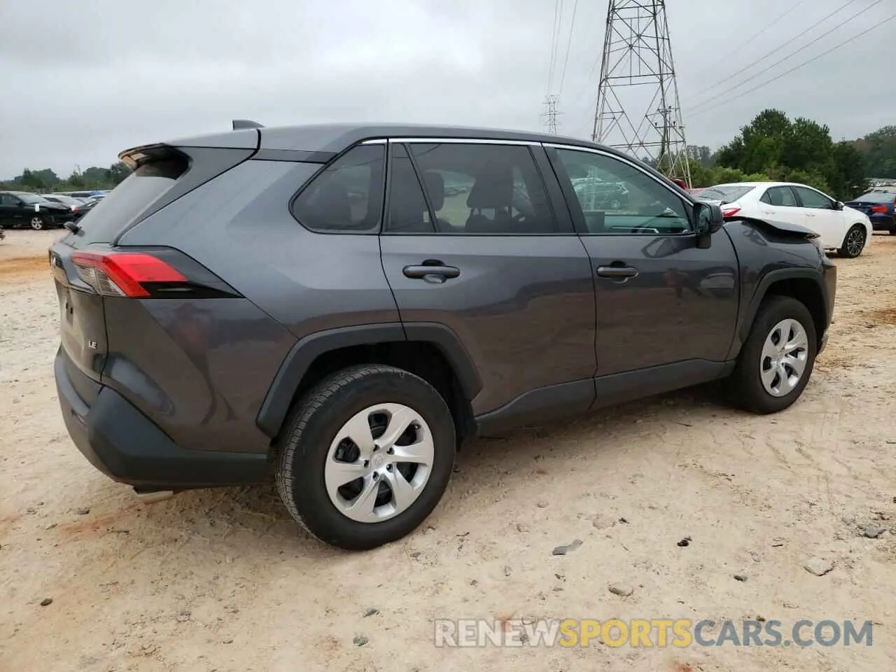 3 Photograph of a damaged car 2T3H1RFV2NC192906 TOYOTA RAV4 2022
