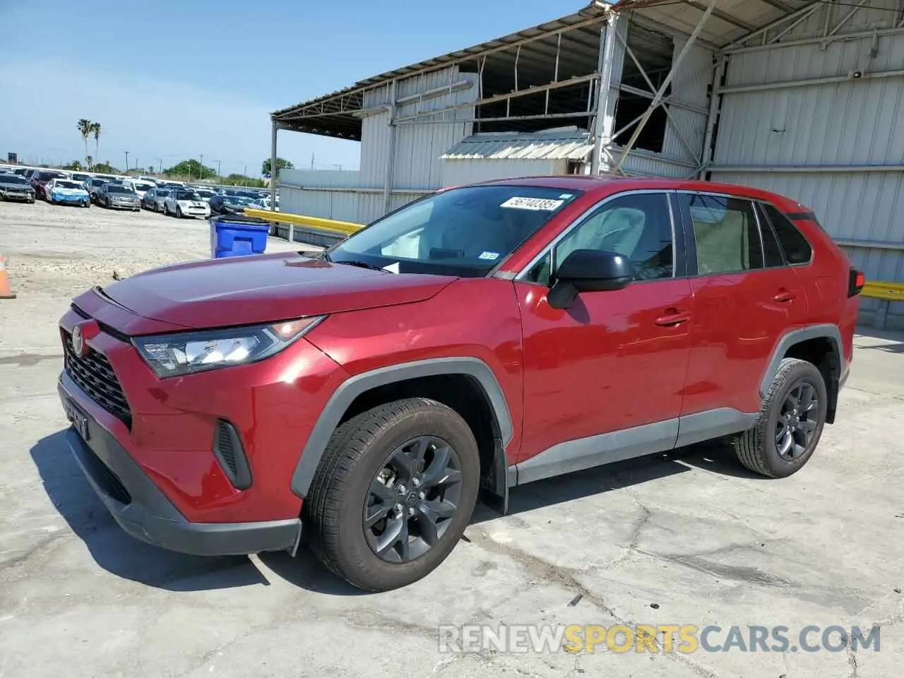 1 Photograph of a damaged car 2T3H1RFV2NW221013 TOYOTA RAV4 2022