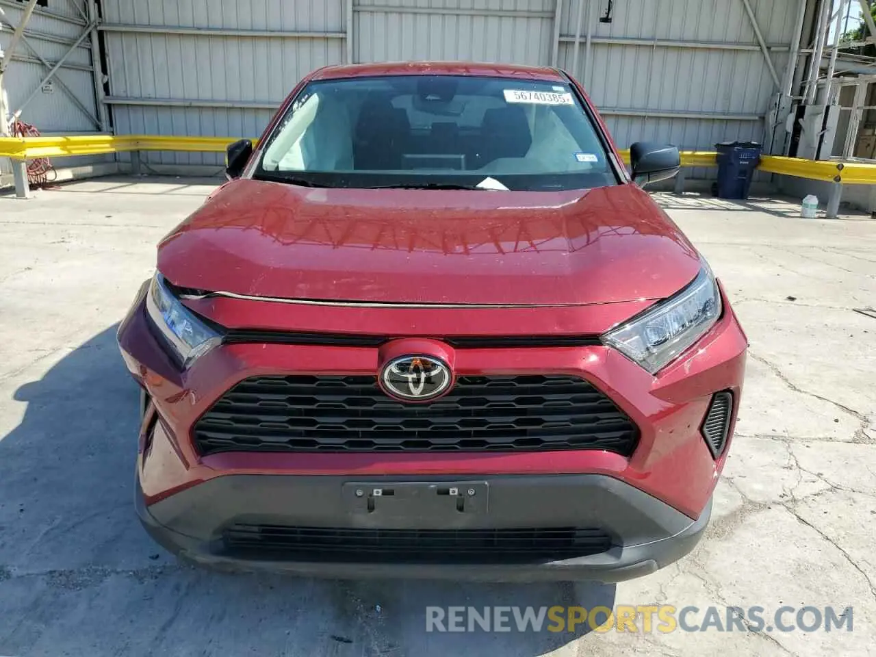 5 Photograph of a damaged car 2T3H1RFV2NW221013 TOYOTA RAV4 2022