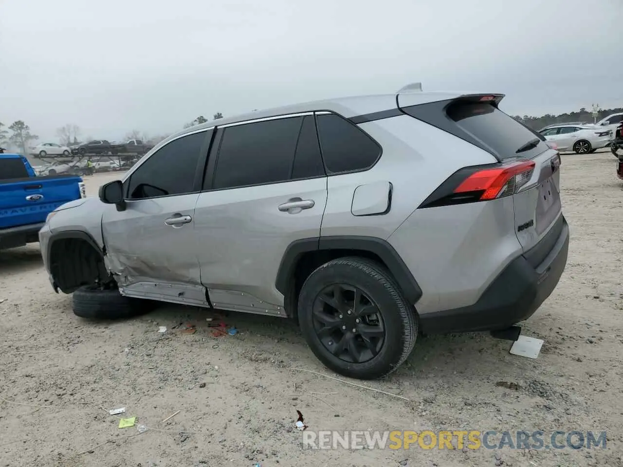 2 Photograph of a damaged car 2T3H1RFV3NC190047 TOYOTA RAV4 2022