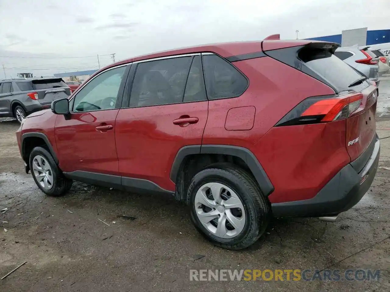 2 Photograph of a damaged car 2T3H1RFV3NW193139 TOYOTA RAV4 2022