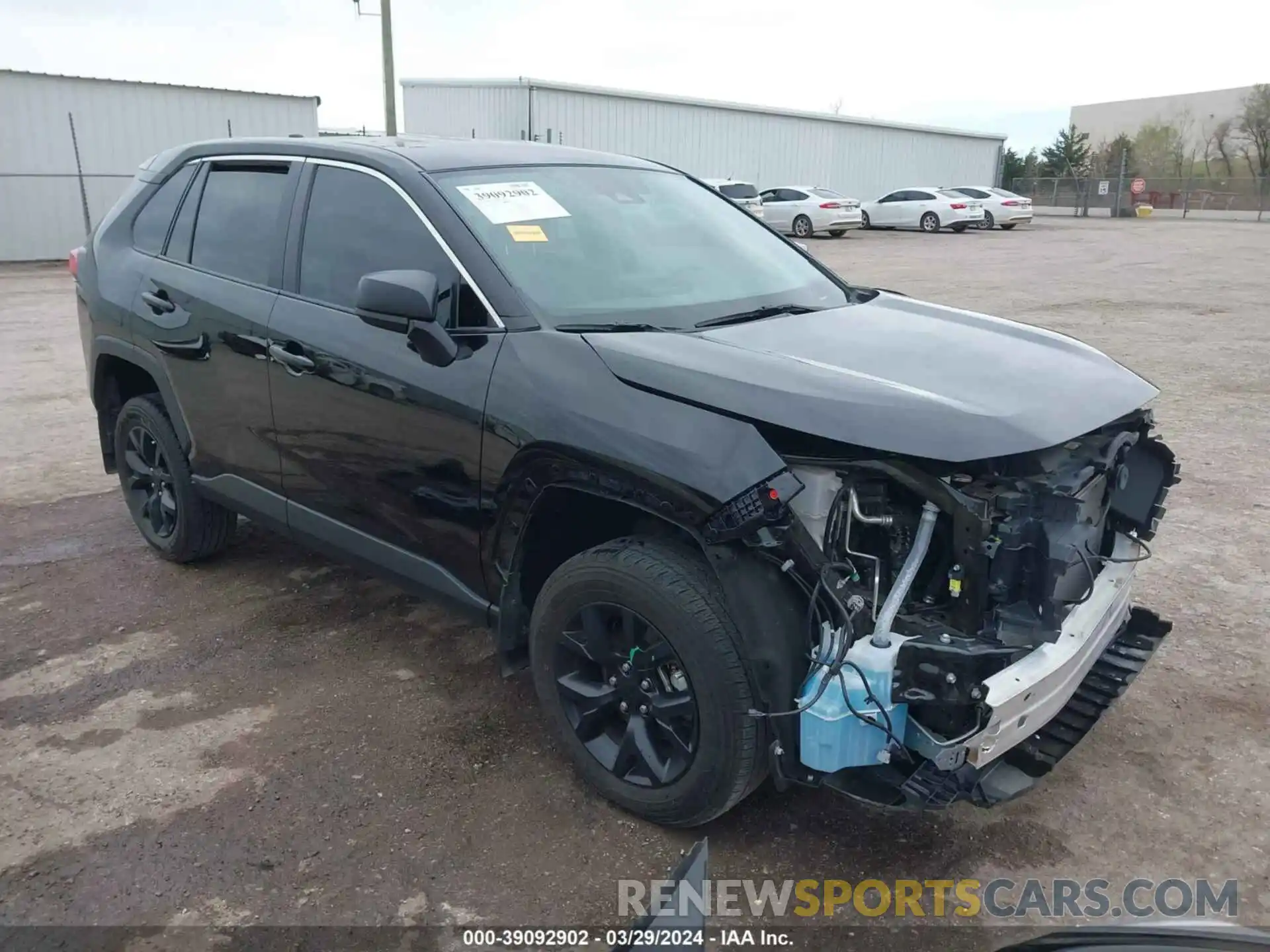 1 Photograph of a damaged car 2T3H1RFV3NW201594 TOYOTA RAV4 2022