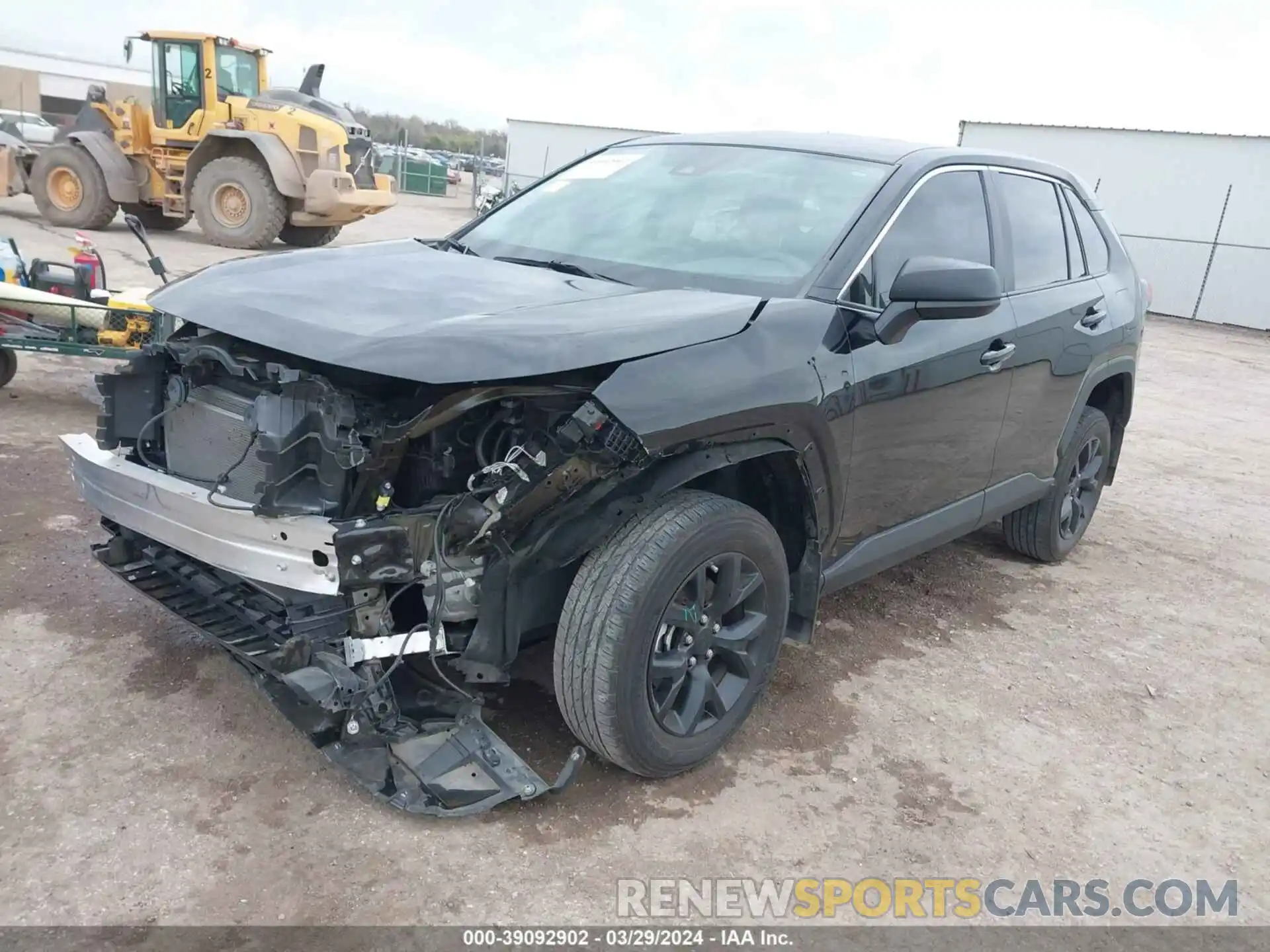 2 Photograph of a damaged car 2T3H1RFV3NW201594 TOYOTA RAV4 2022