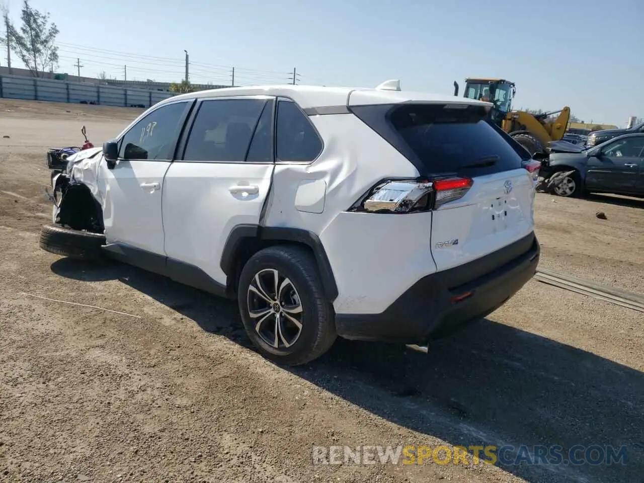 3 Photograph of a damaged car 2T3H1RFV4NC184158 TOYOTA RAV4 2022