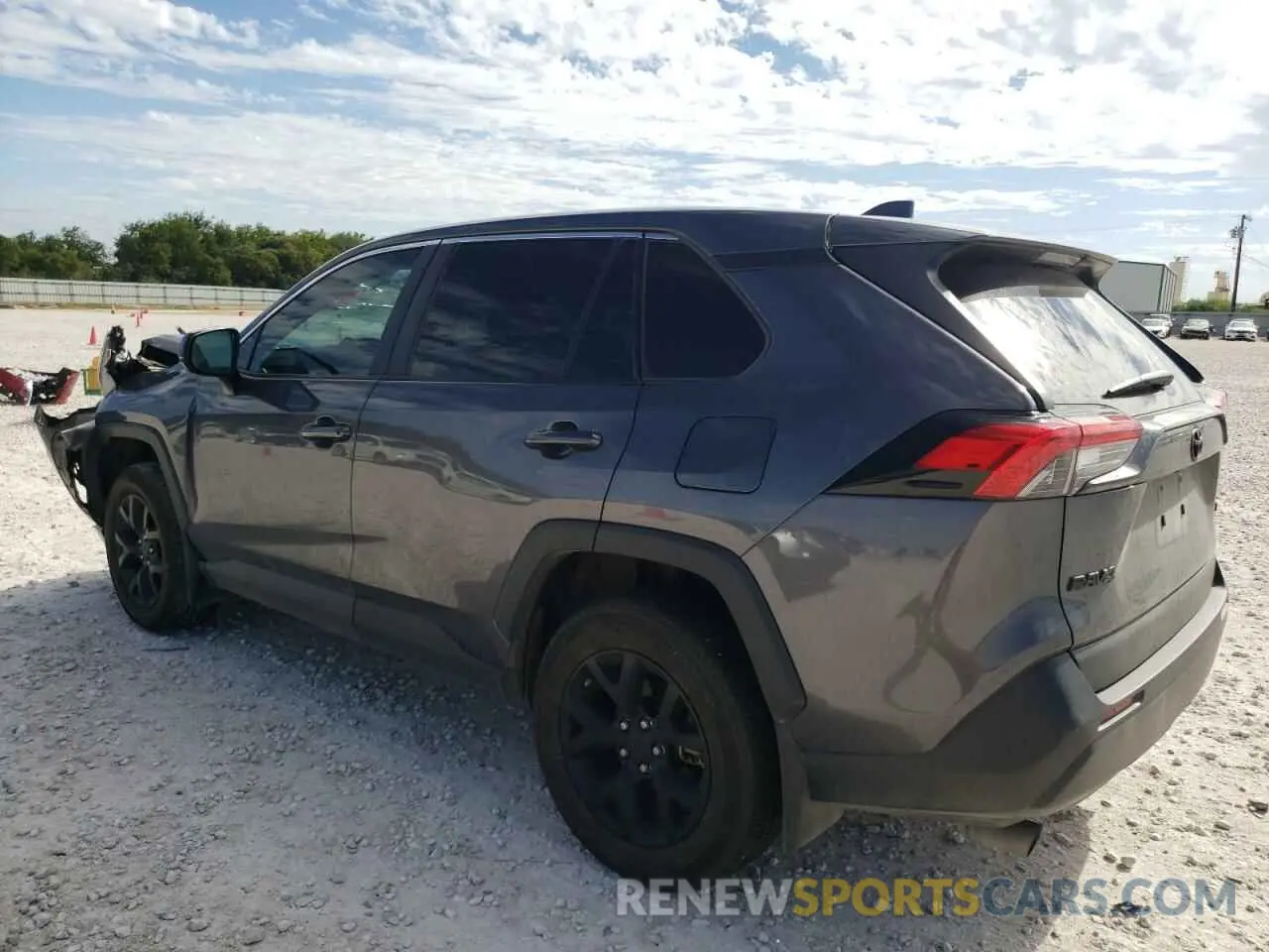 2 Photograph of a damaged car 2T3H1RFV5NW216047 TOYOTA RAV4 2022