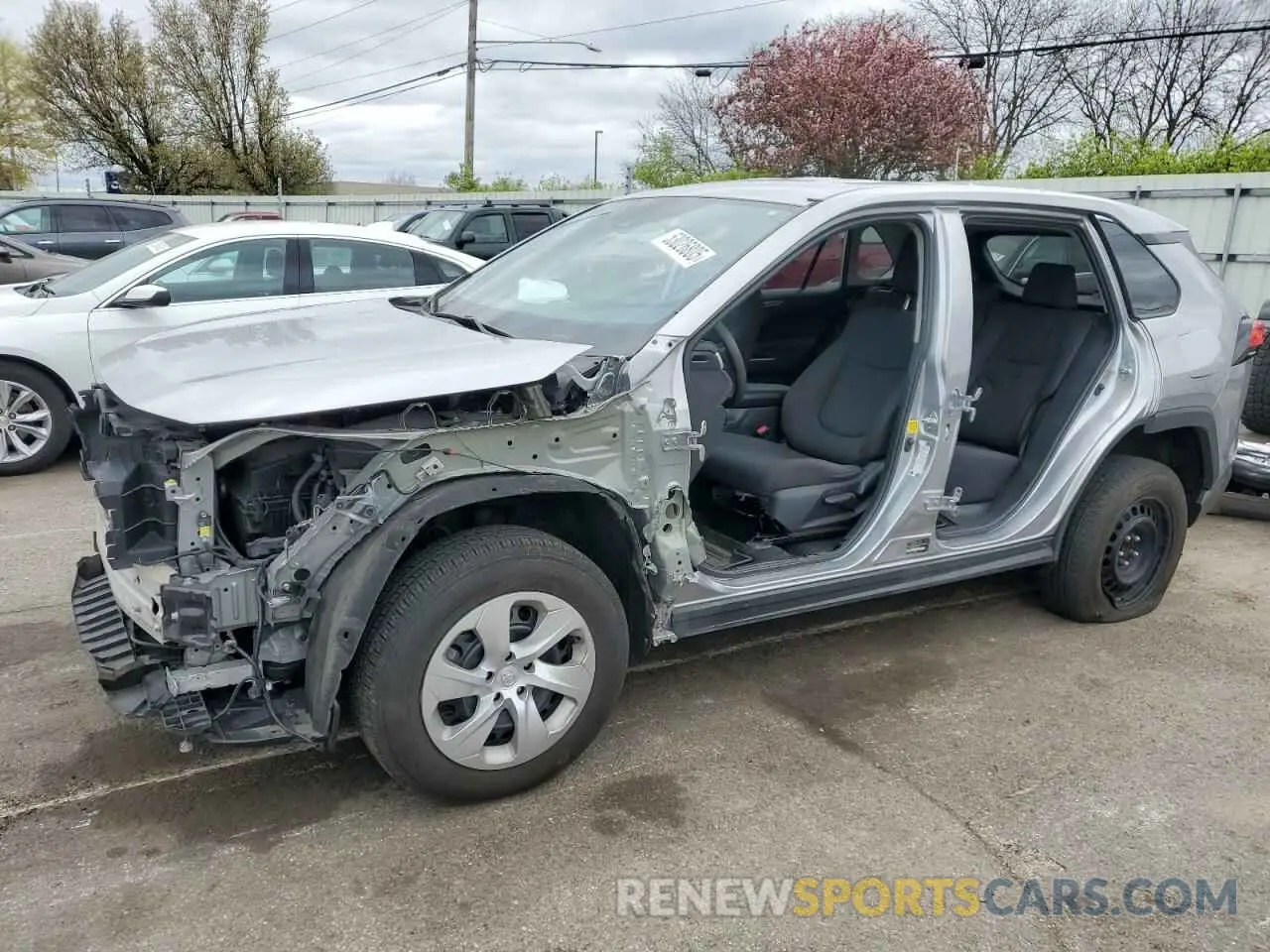 1 Photograph of a damaged car 2T3H1RFV6NC191306 TOYOTA RAV4 2022