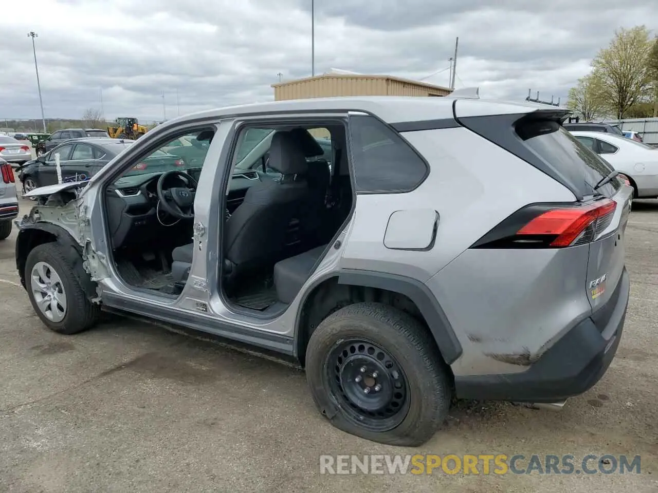 2 Photograph of a damaged car 2T3H1RFV6NC191306 TOYOTA RAV4 2022