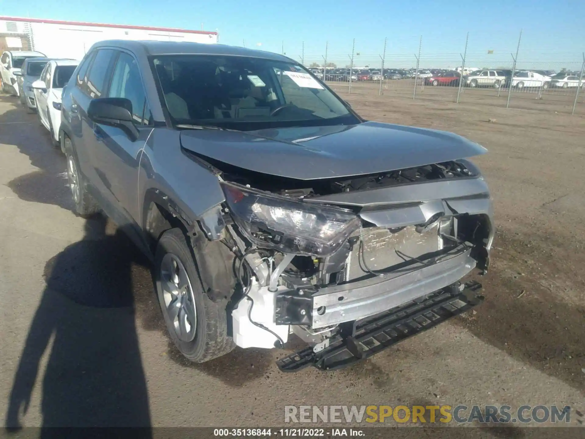 6 Photograph of a damaged car 2T3H1RFV6NW187786 TOYOTA RAV4 2022