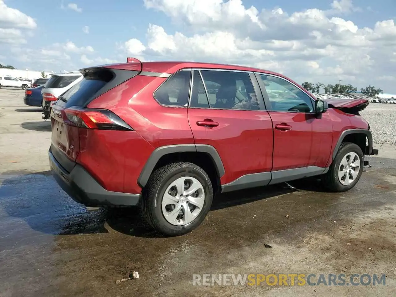 3 Photograph of a damaged car 2T3H1RFV6NW231611 TOYOTA RAV4 2022