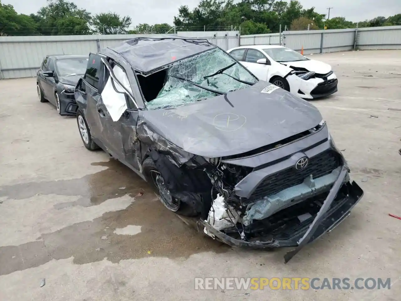 9 Photograph of a damaged car 2T3H1RFV7NC175860 TOYOTA RAV4 2022