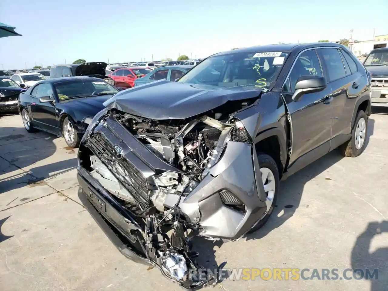 2 Photograph of a damaged car 2T3H1RFV7NC188723 TOYOTA RAV4 2022